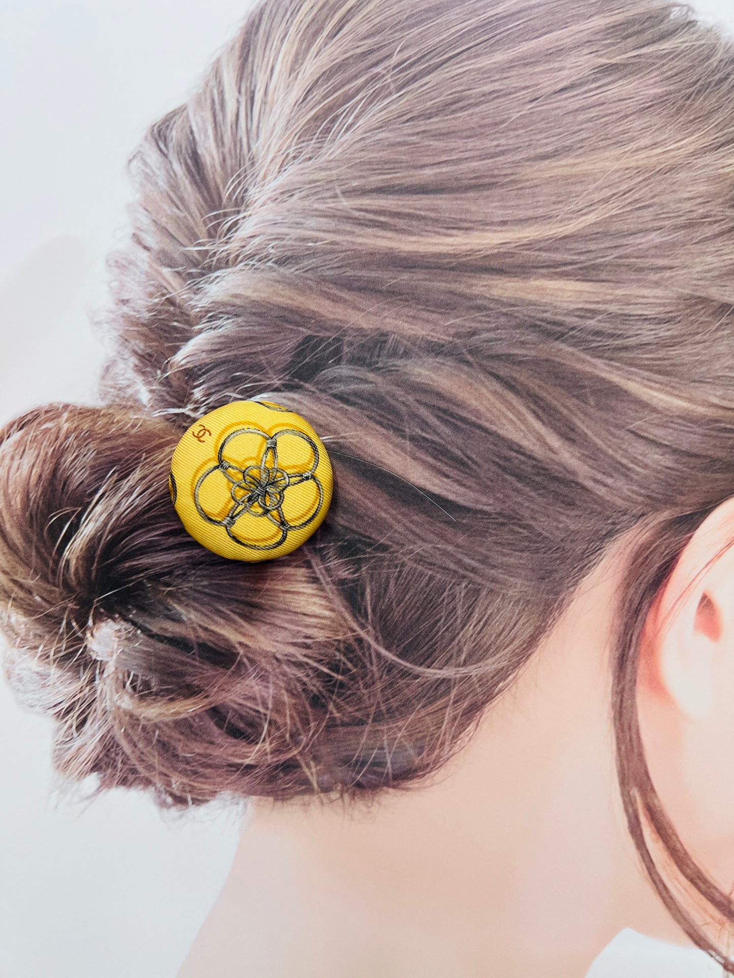 CC- Sunshine Blooms-CC108- hairclip