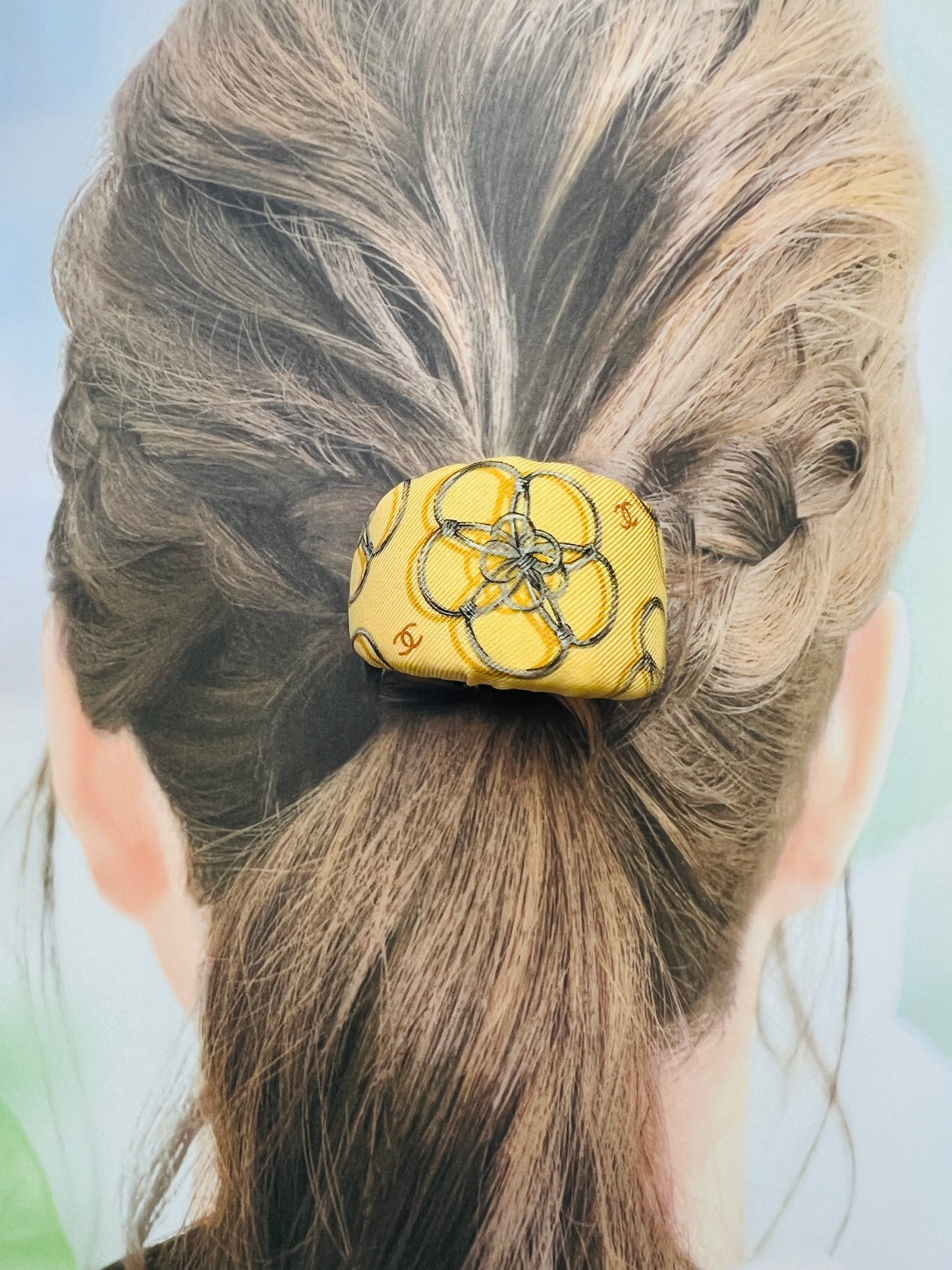 CC- Sunshine Blooms-CC108- hairclip