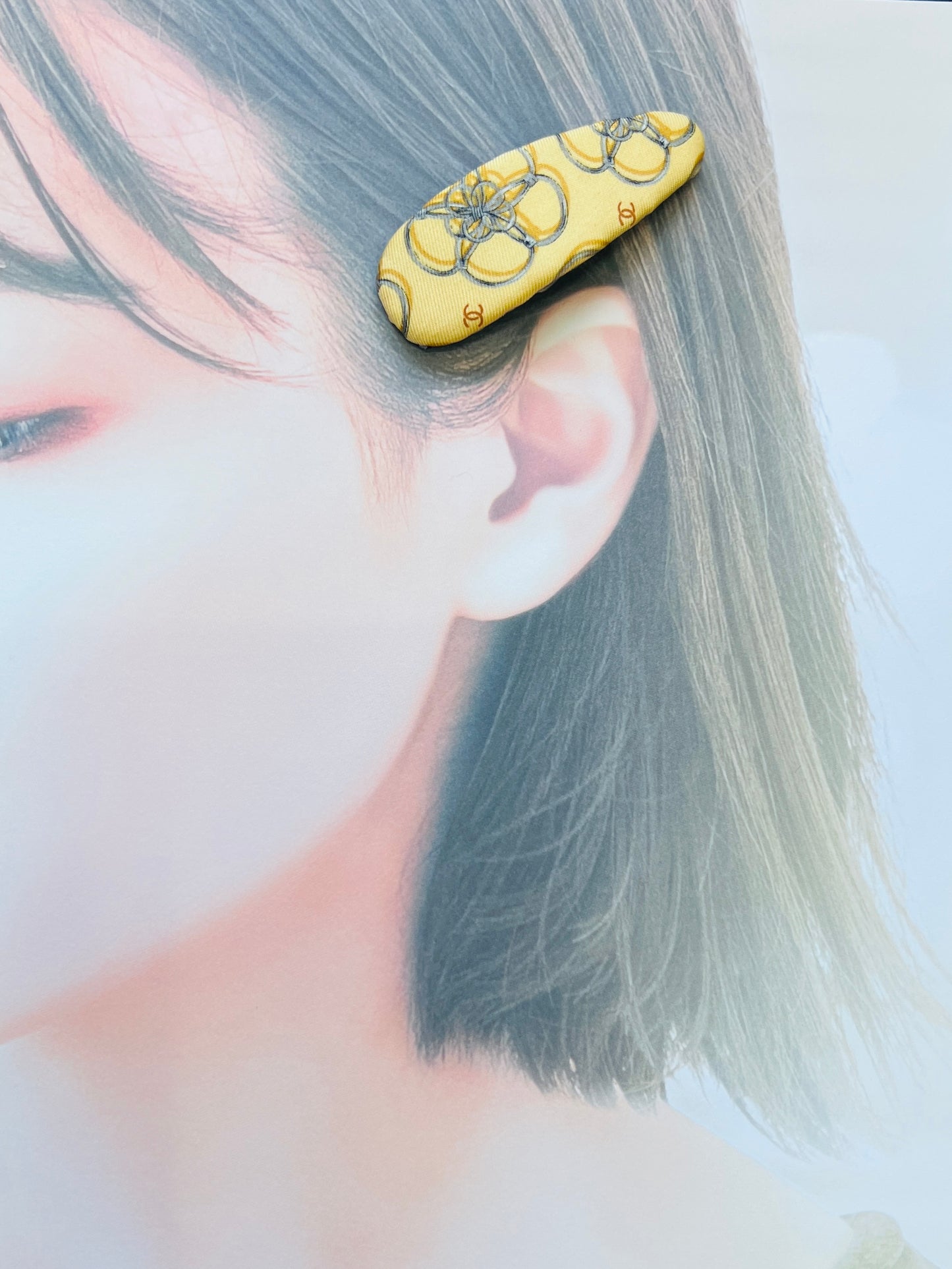 CC- Sunshine Blooms-CC108- hairclip