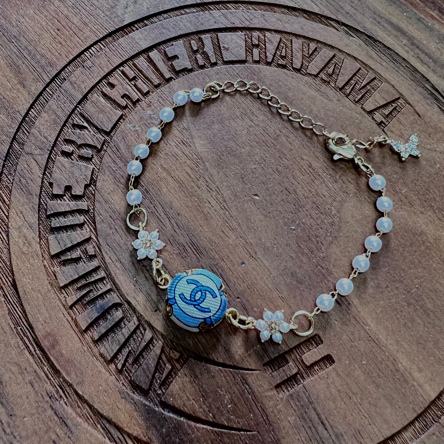 CC- Copen Blue CC logo CC095- bracelet
