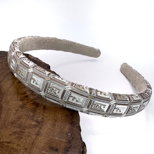 FF- Classic FF Beige & Light Gold- FF004- headband