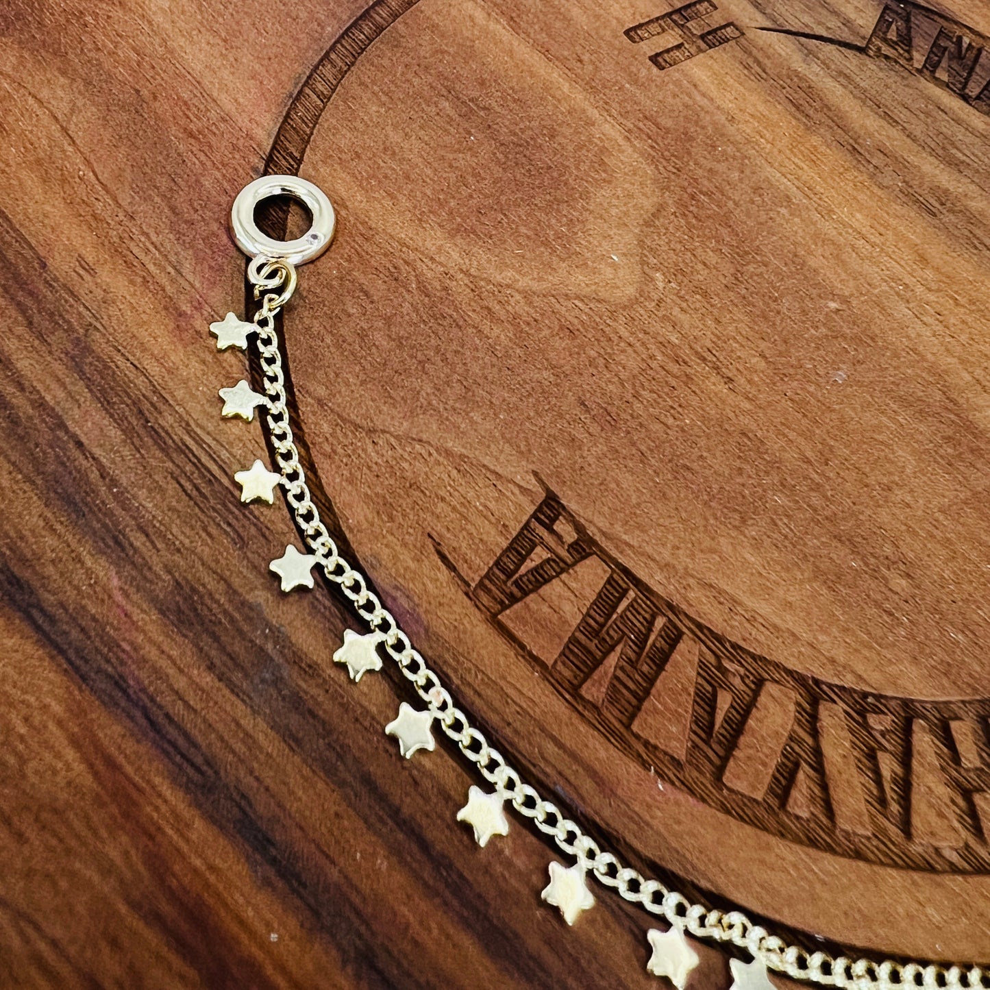 CC- Dark navy & diamond chains - CC071- bracelet
