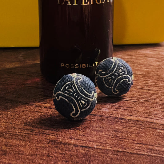 C-C Celine upcycled earring