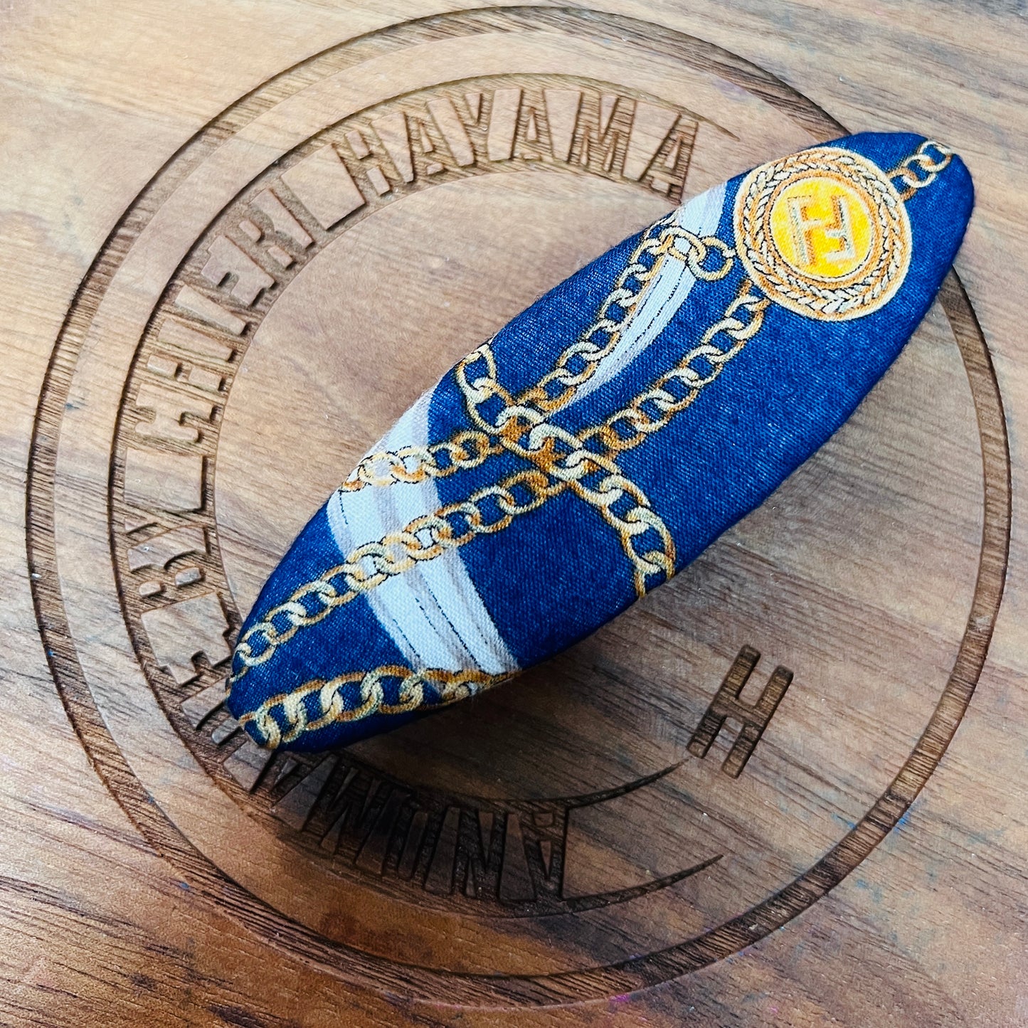 FF- fendi upcycled hairclip