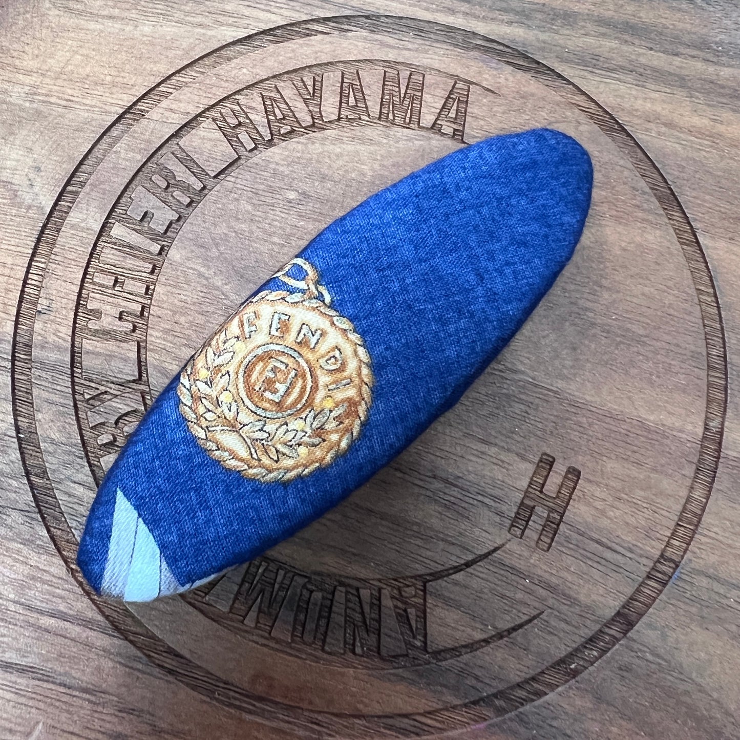 FF- fendi upcycled hairclip