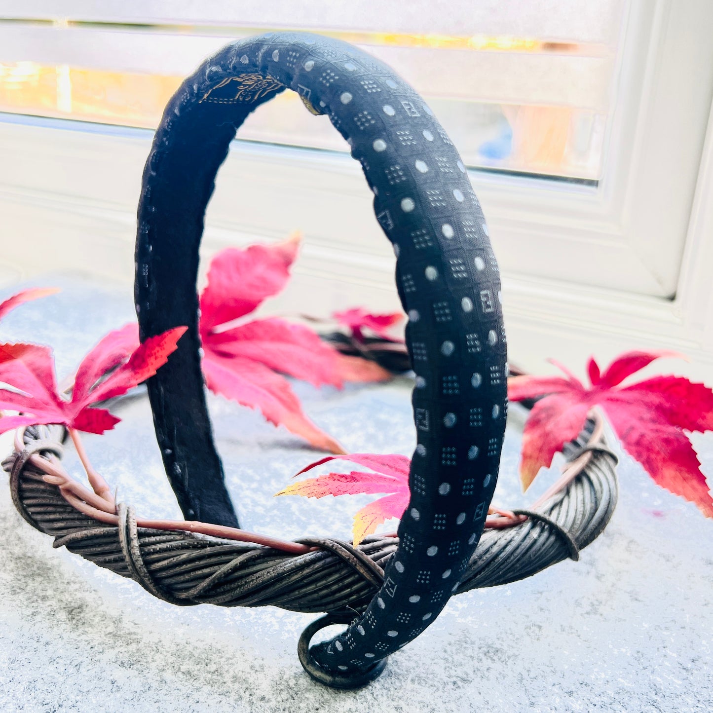 FF- black & grey- FF005- headband