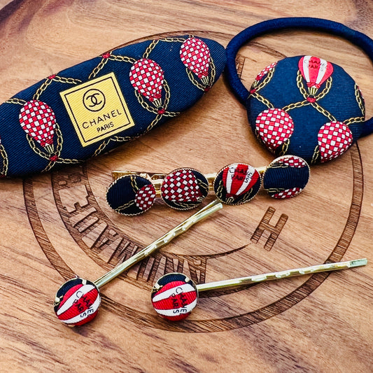 Hot air balloon CC069- hairclip