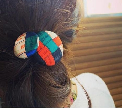 H-H icons Ribbons- HF- Red/Blue/Green- Hairband