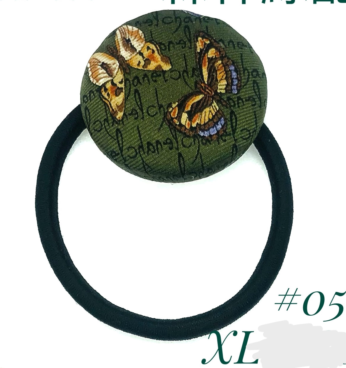 CC- Forest Green & Butterfly- CC009- hairband