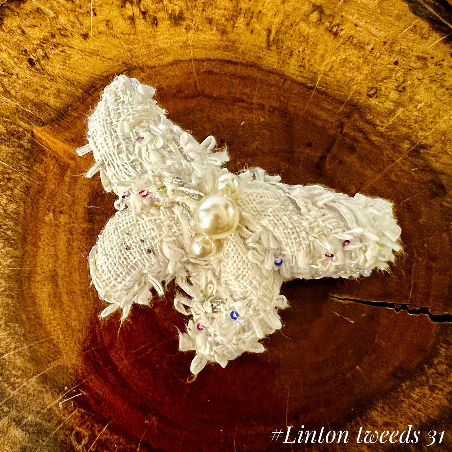 Linton Tweeds 3D Butterfly