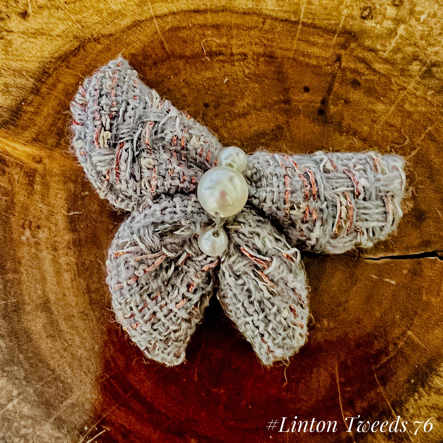 Linton Tweeds 3D Butterfly