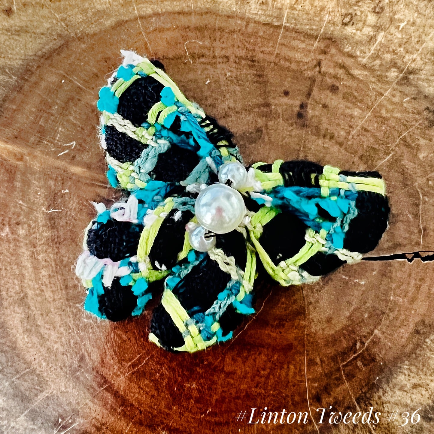 Linton Tweeds 3D Butterfly