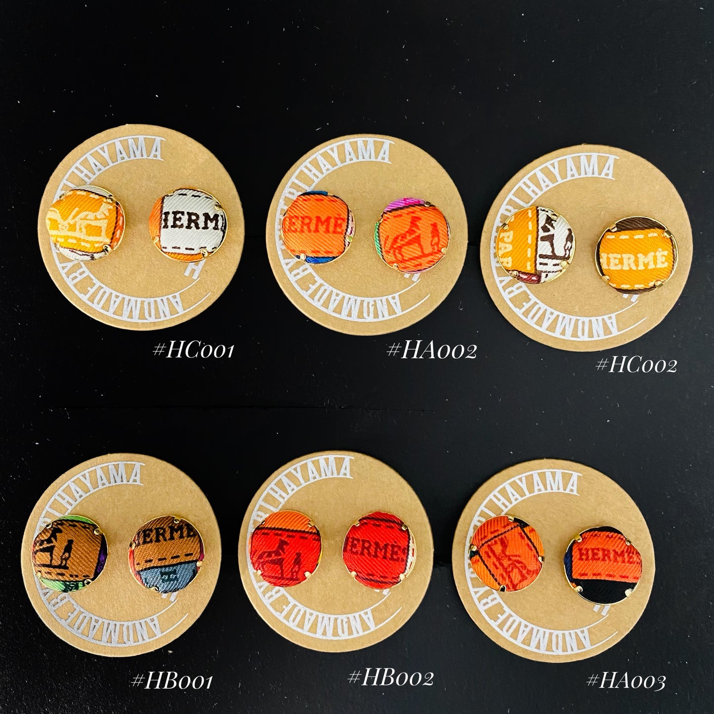 H-H icons Ribbons- earring