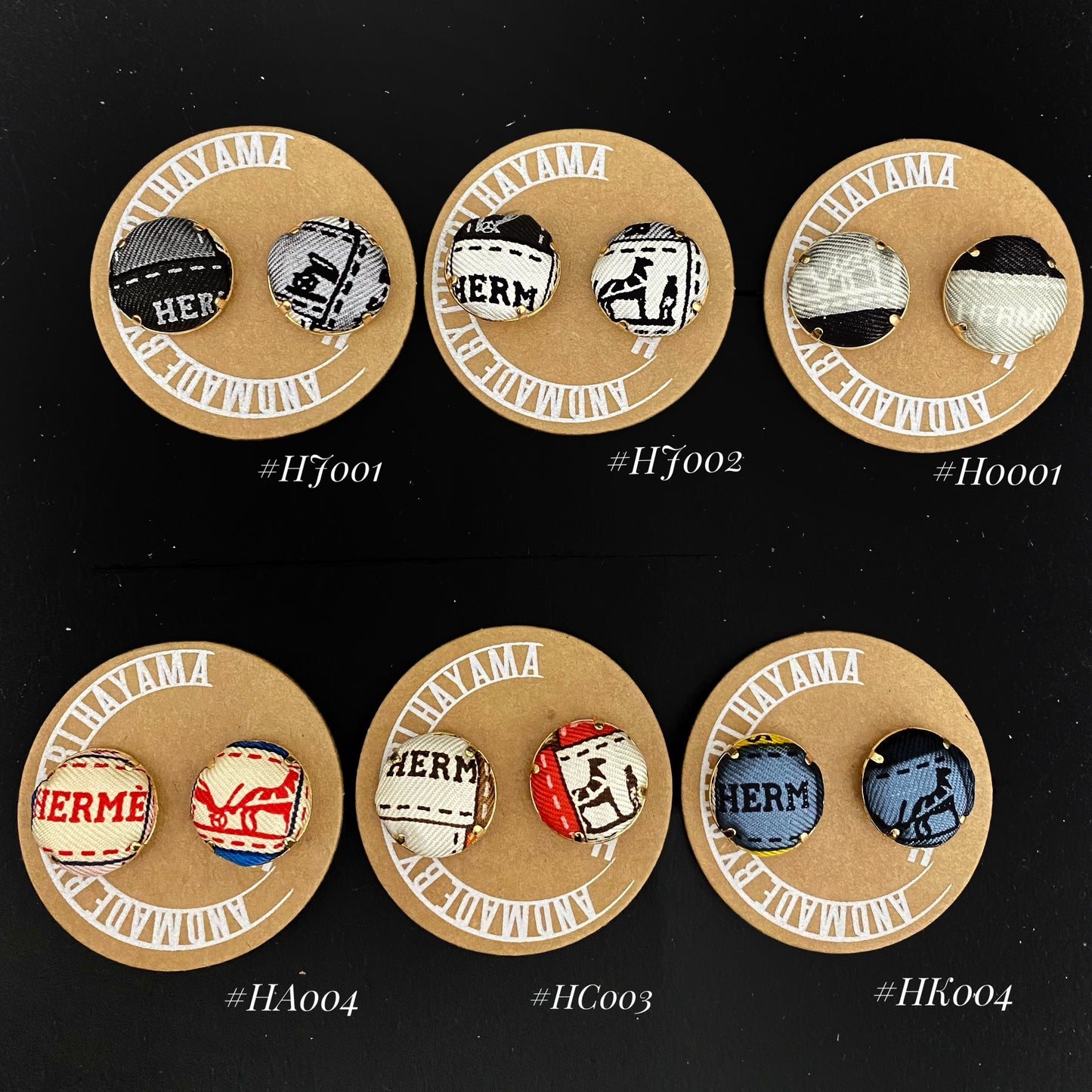 H-H icons Ribbons- earring