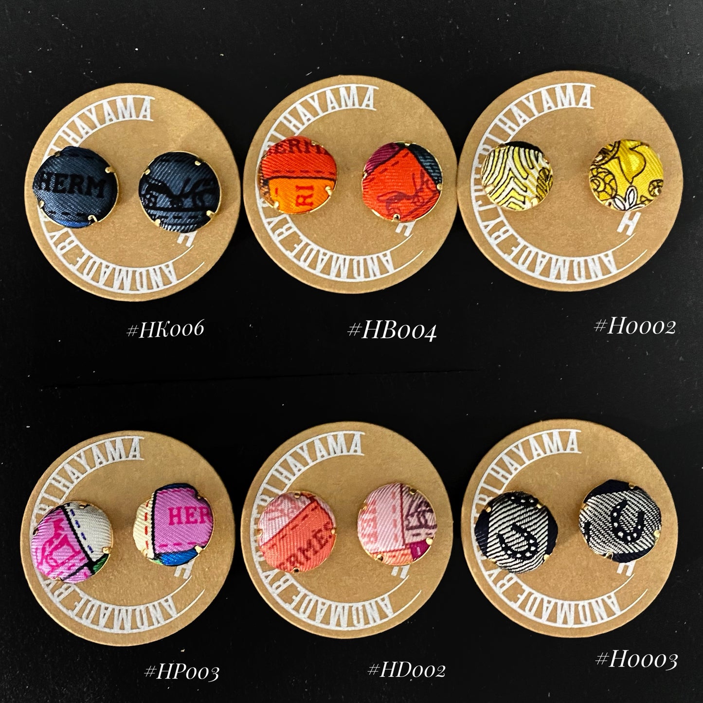 H-H icons Ribbons- earring