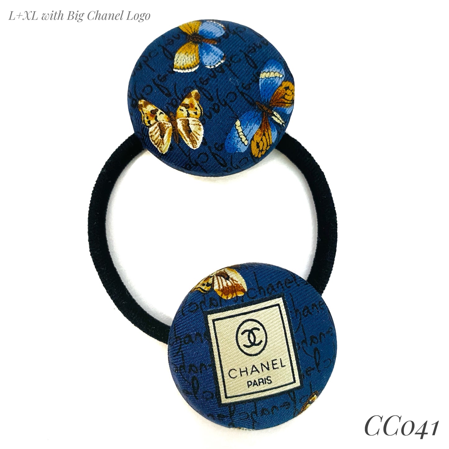 CC- Windsor & Butterfly- CC041- Hairband/ Scrunchie