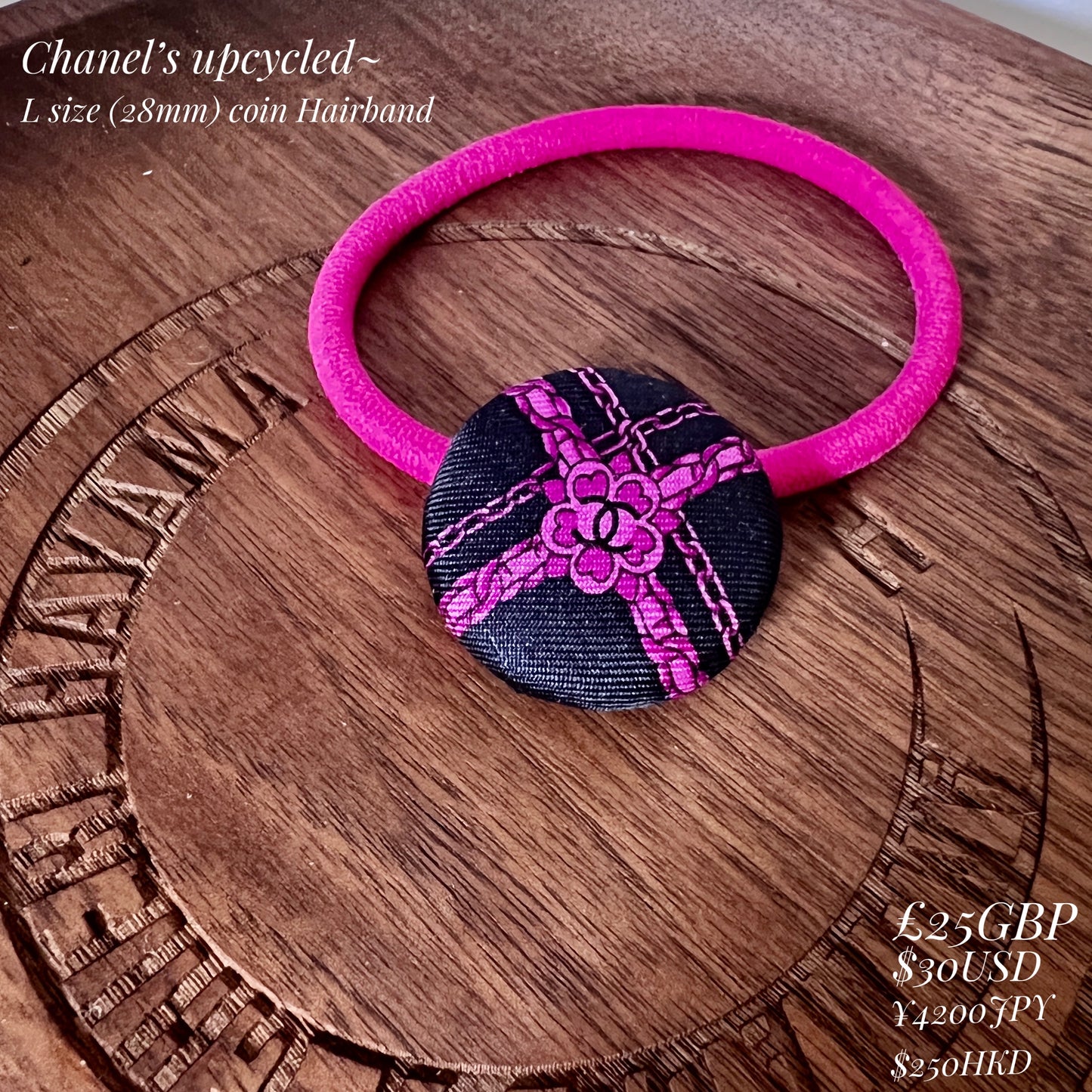 CC- CC0063- Valentine Camellias in the dark- hairband