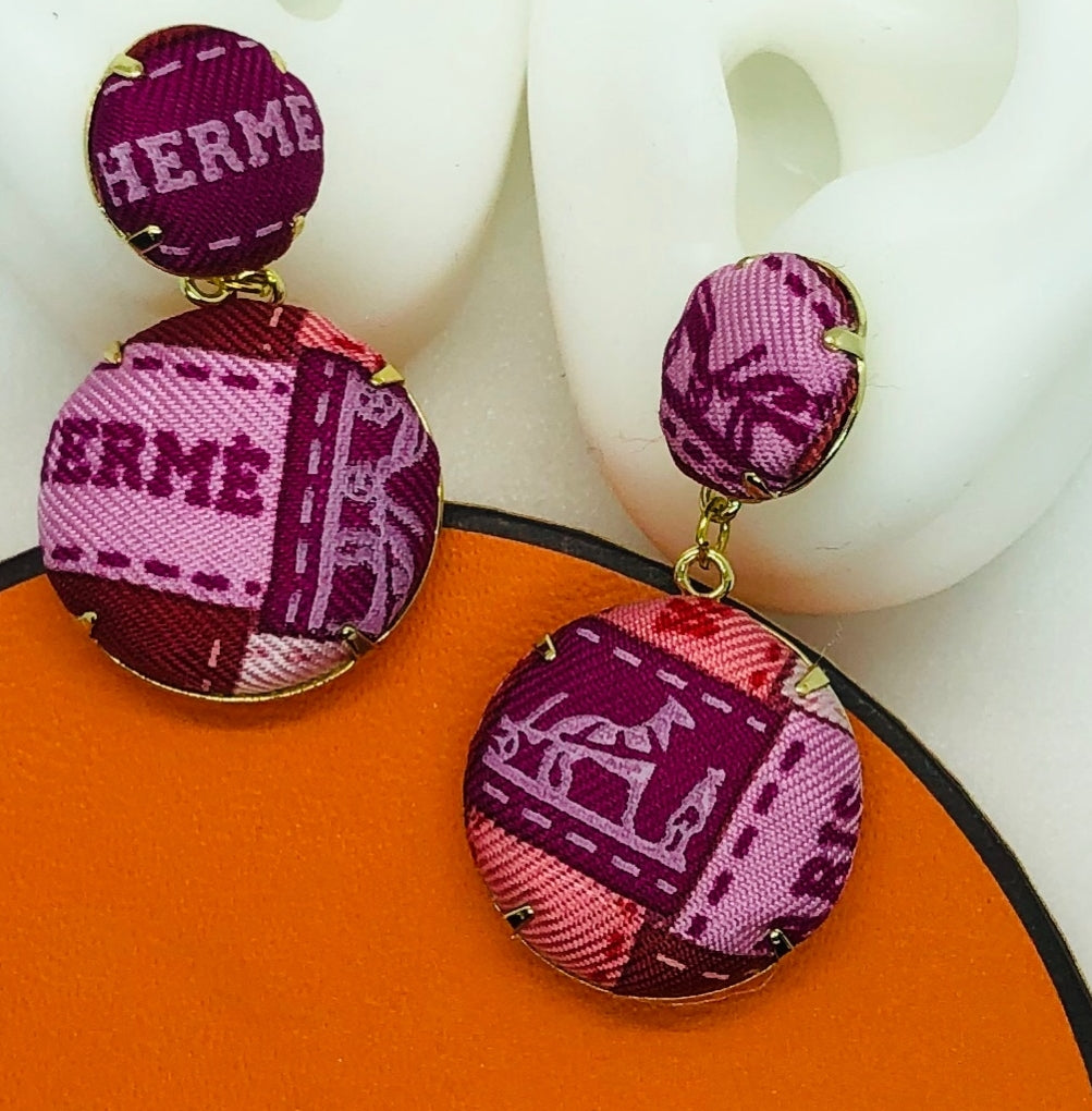 H-H drop earring