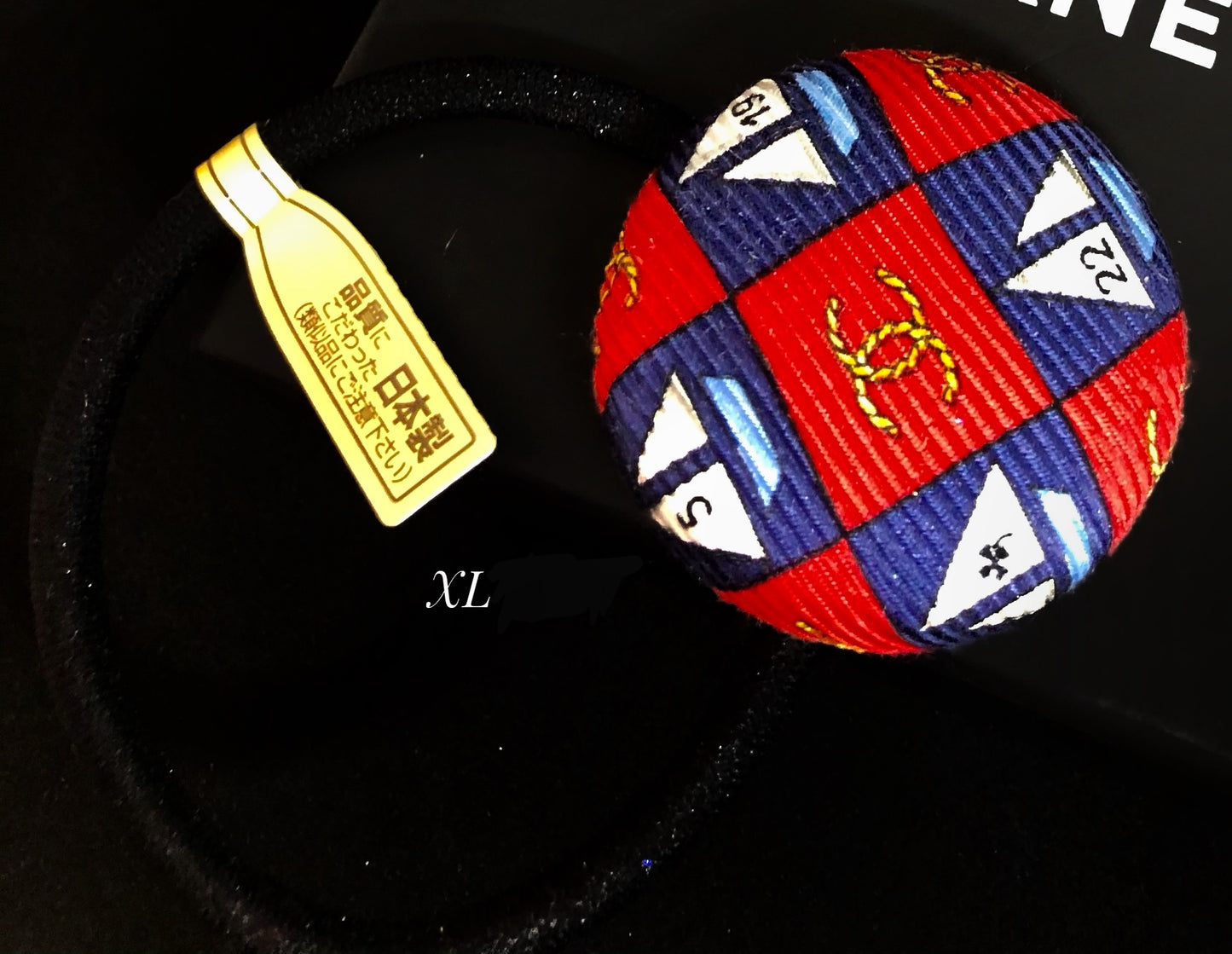 CC- Windsor Blue Sailing Boat & Ruby CC logo- CC029- hairband/ Hairpin/ earring
