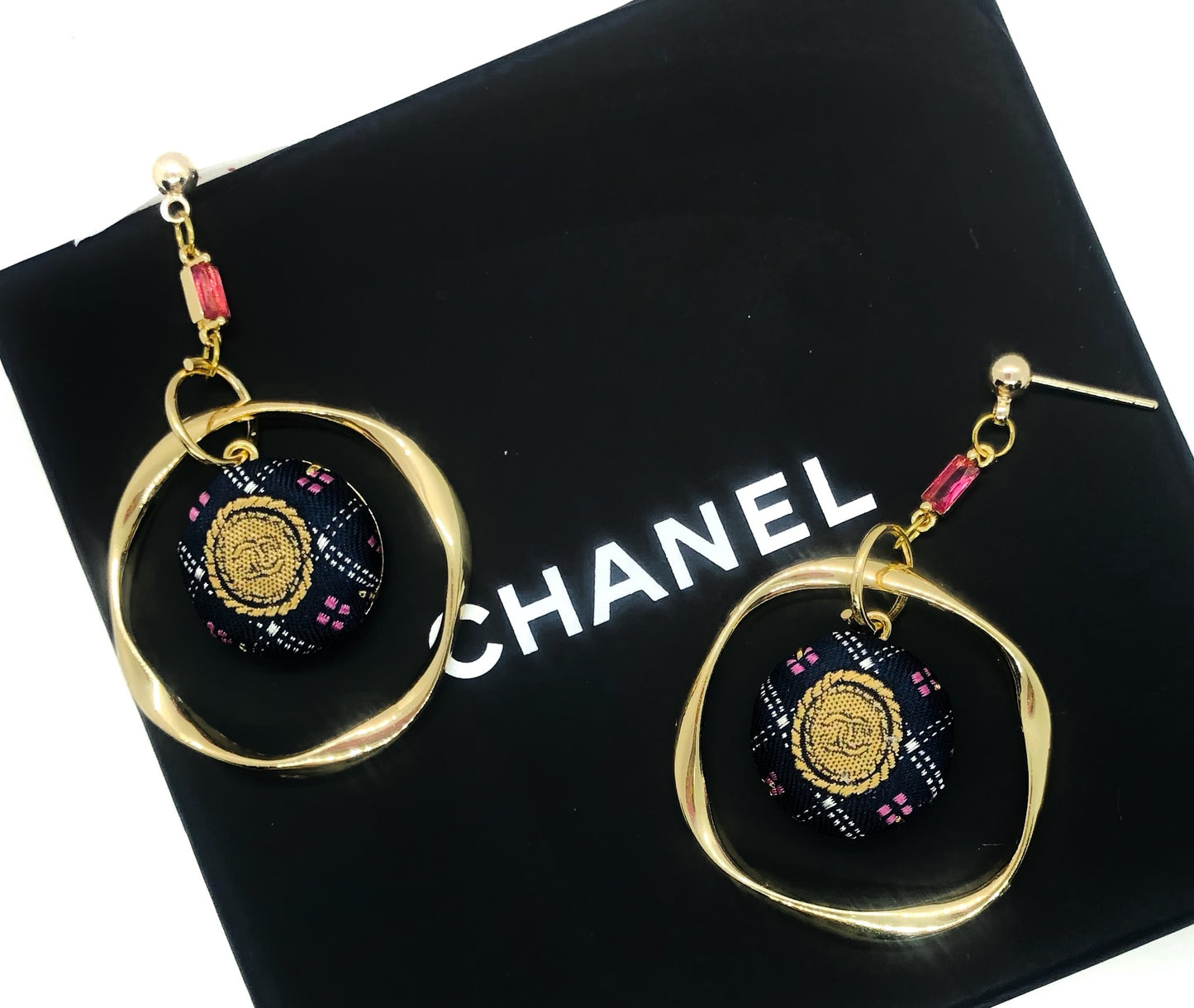 CC- Lucky Gold Coin- CC008- Mini Clip/ Mini O-shape Clip/ hairband
