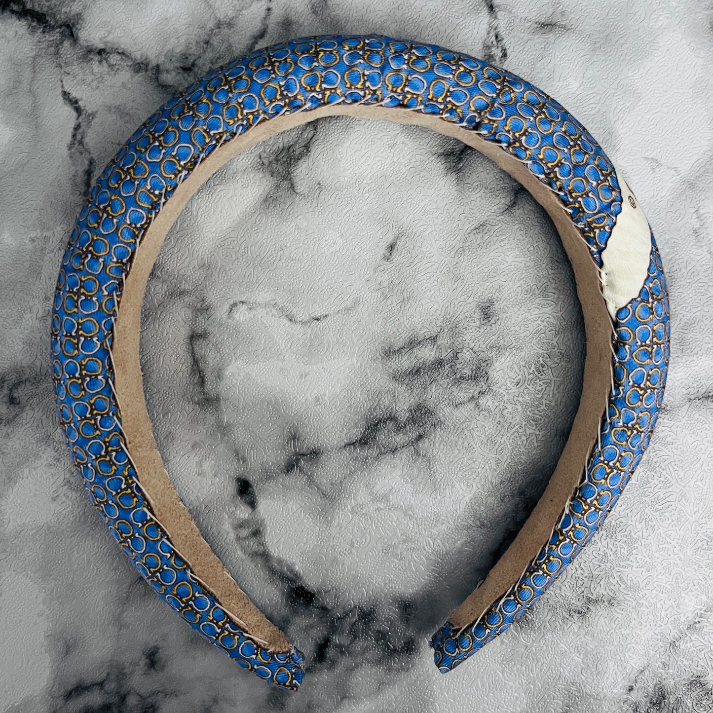 SF- Evening Blue & sunshine yellow SF0009/ padded Headband