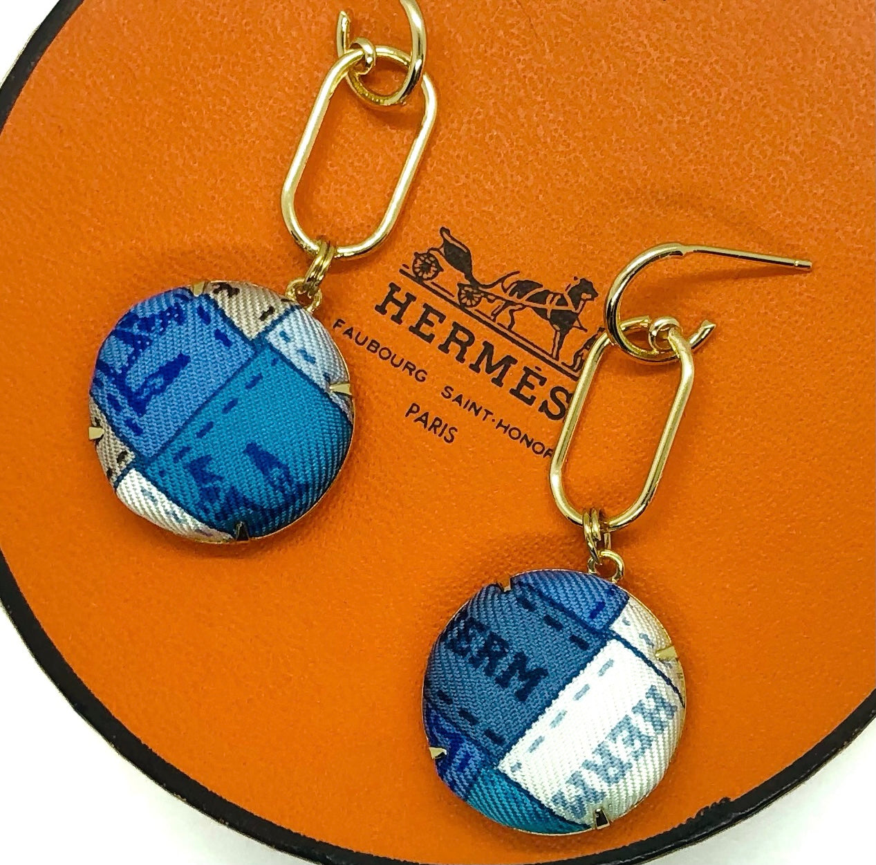 H-H drop earring