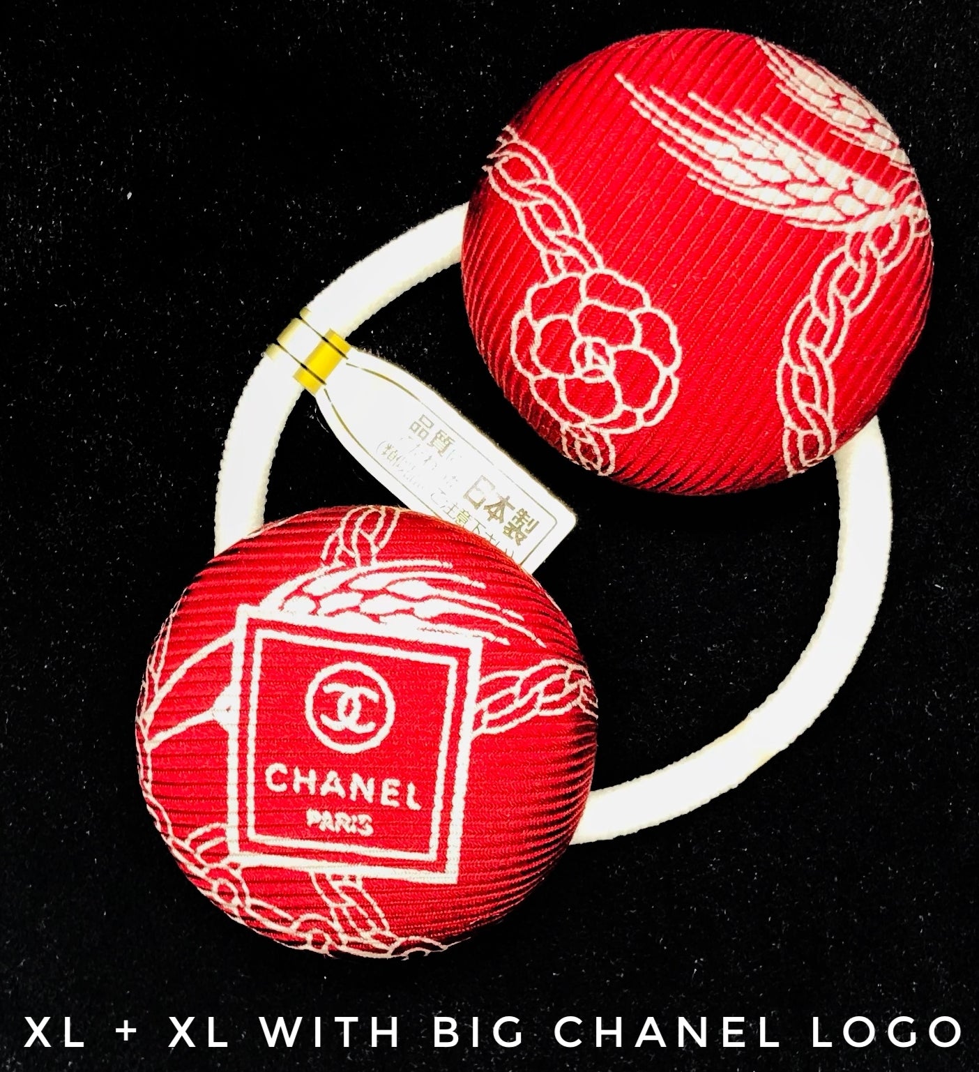 CC- Red Camellias- CC046- Hairband