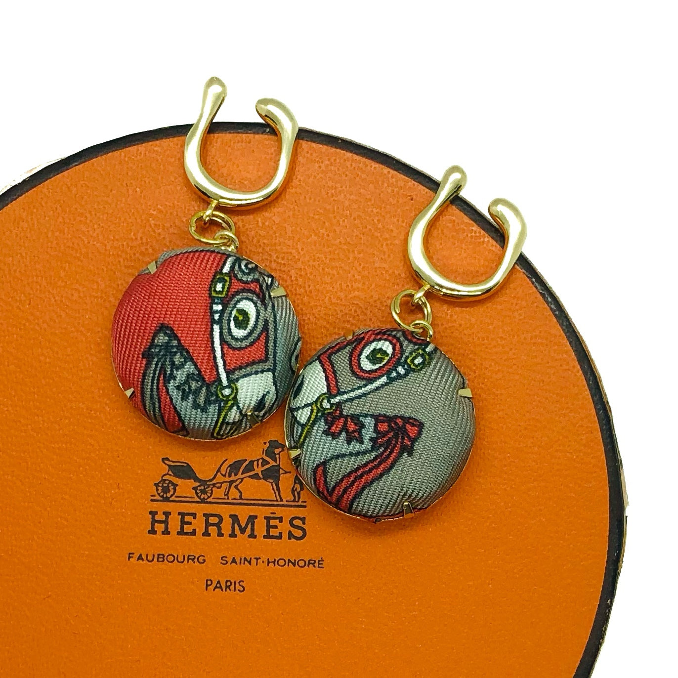 H-H drop earring