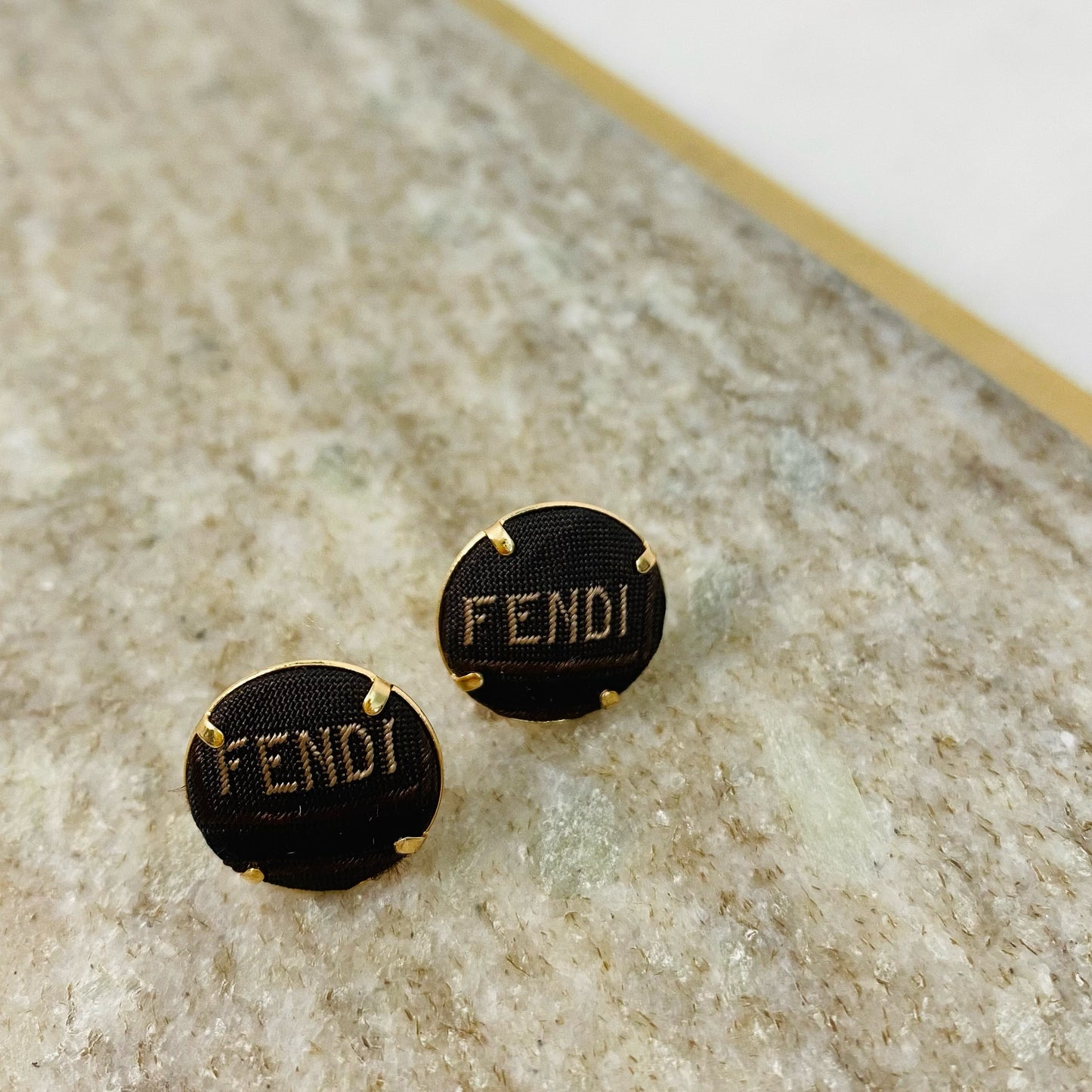 FF- Classic FF Brown & Black- FF002- earring