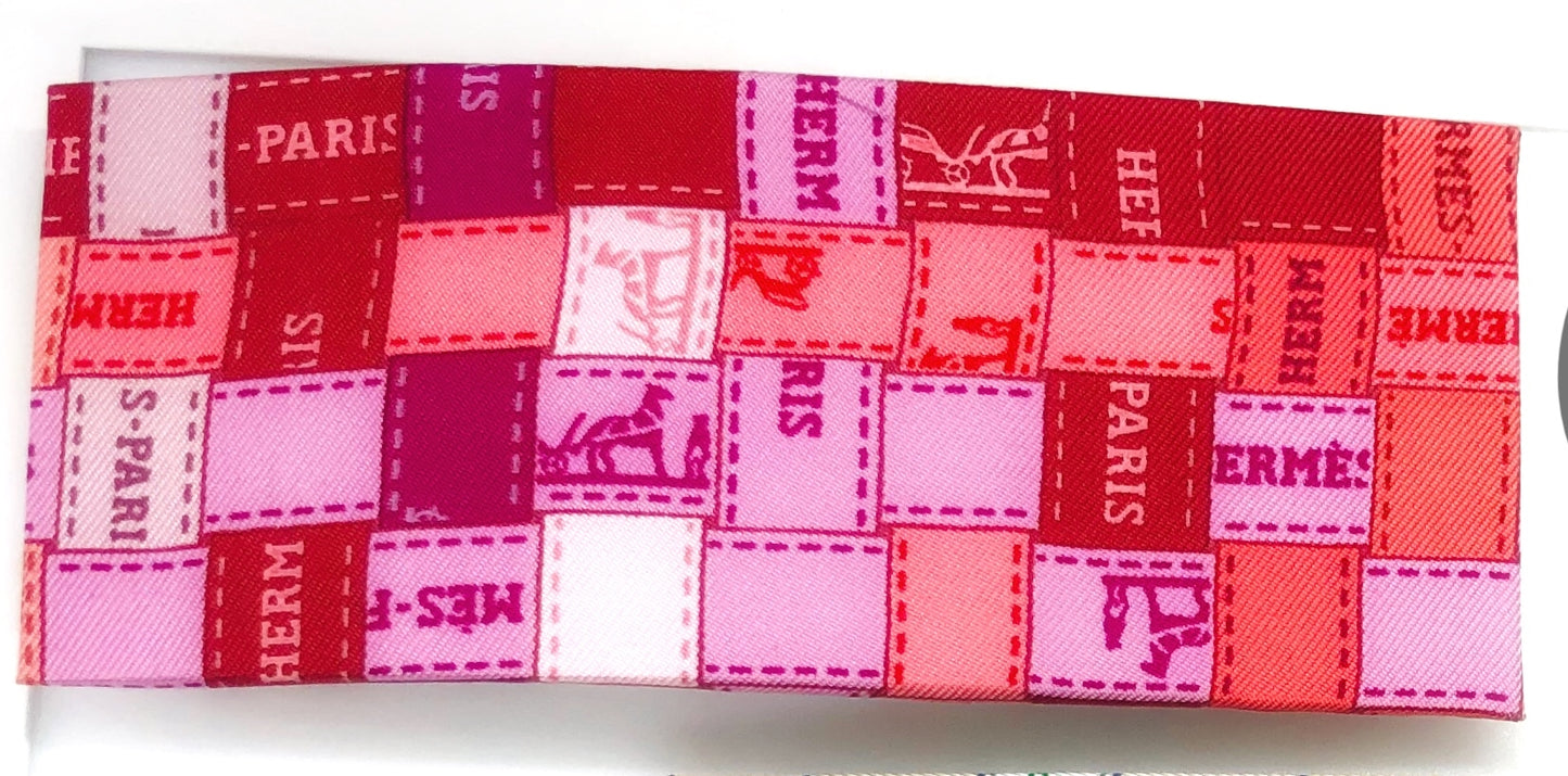 H-H icons Ribbons- HD- Pink & Purple- Flat Clip