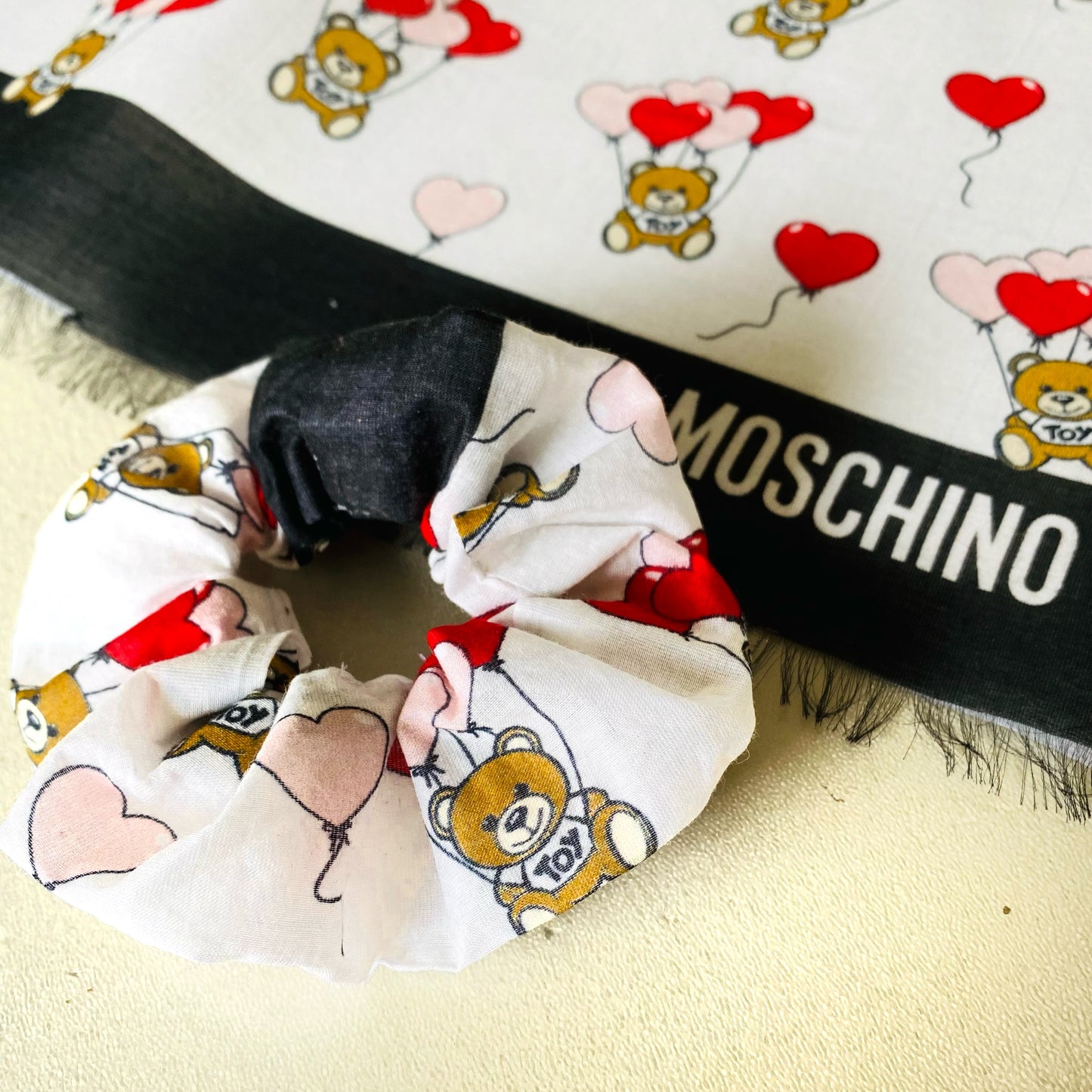 Moschino- Bear Hairband/ earring