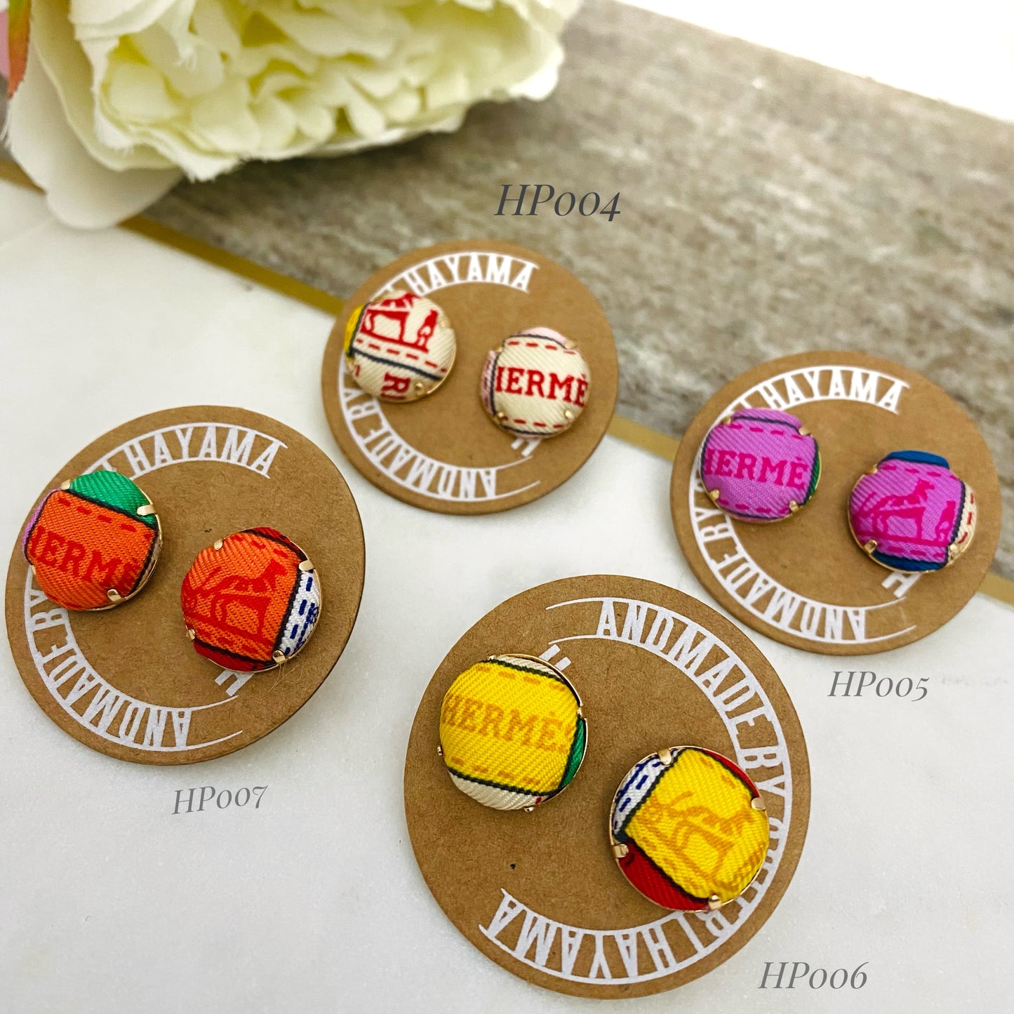 H-H icons Ribbons- earring