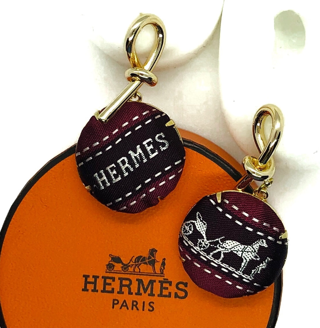 H-H drop earring