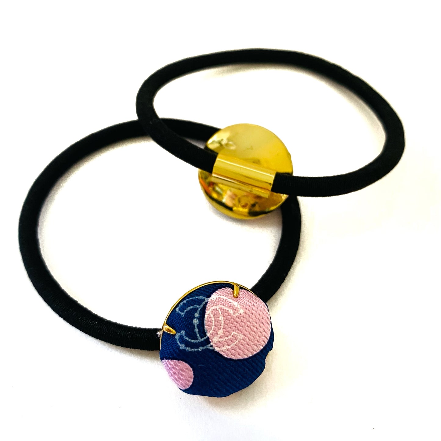 CC- Bubble Gum Pink & Astral CC logo- CC011- hairband/ Hairpin/ earring