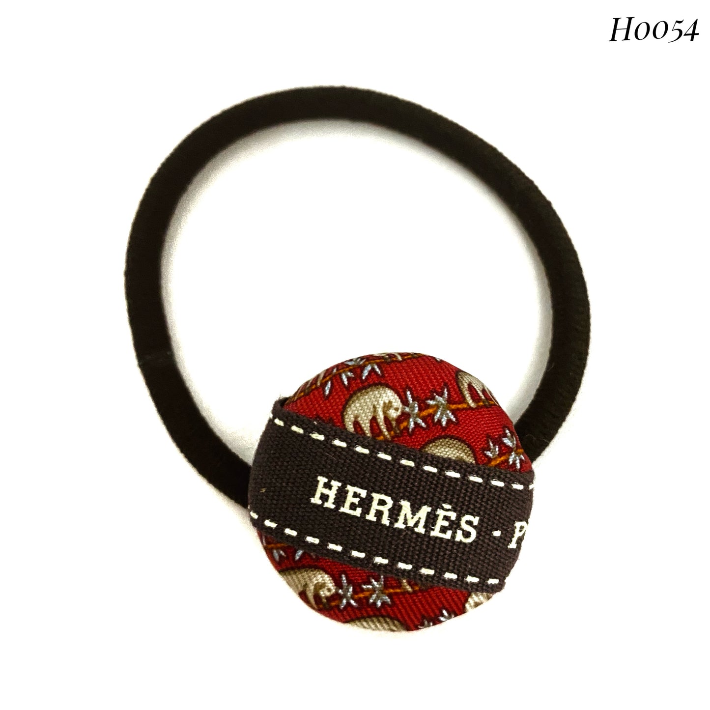 H-H0054- Sloths in Ruby Red - Hairband