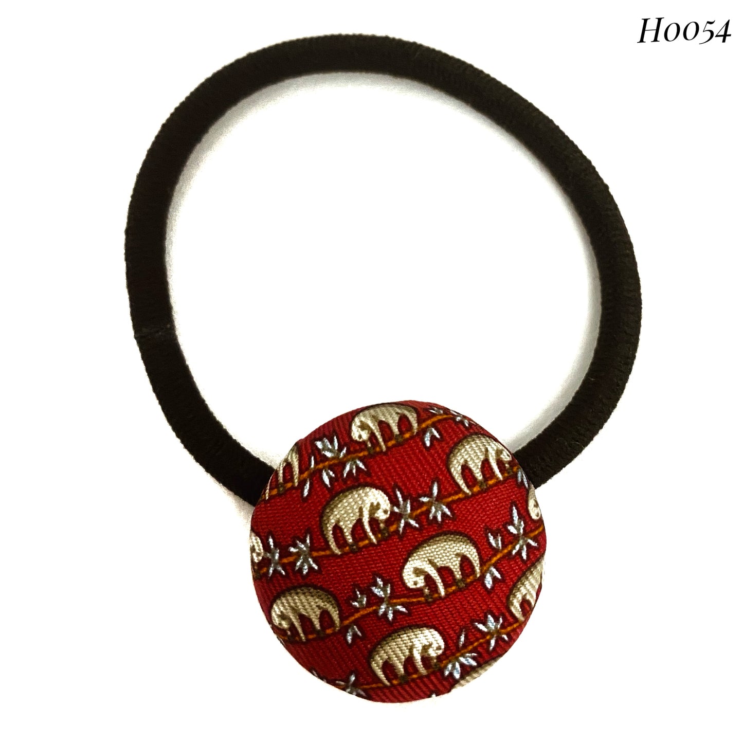 H-H0054- Sloths in Ruby Red - Hairband