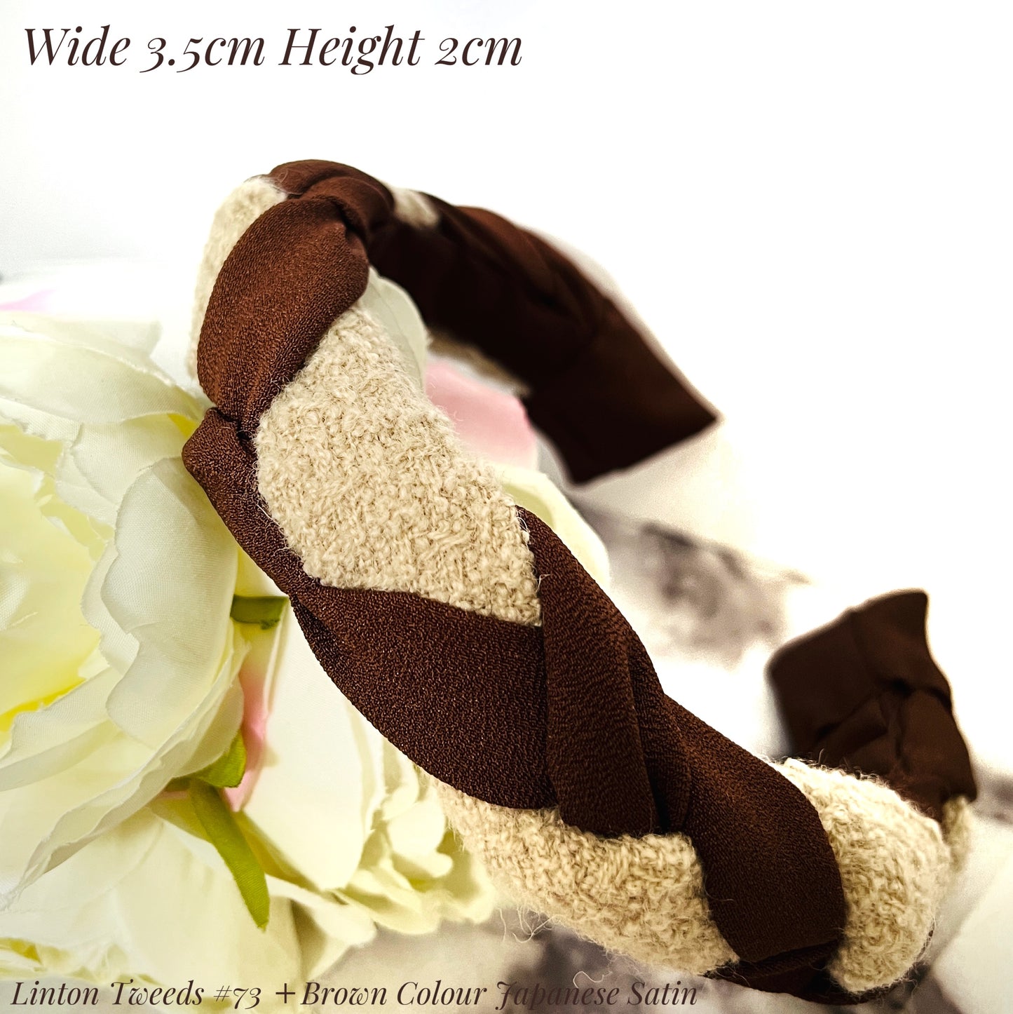 Linton Tweeds Braided style Headband
