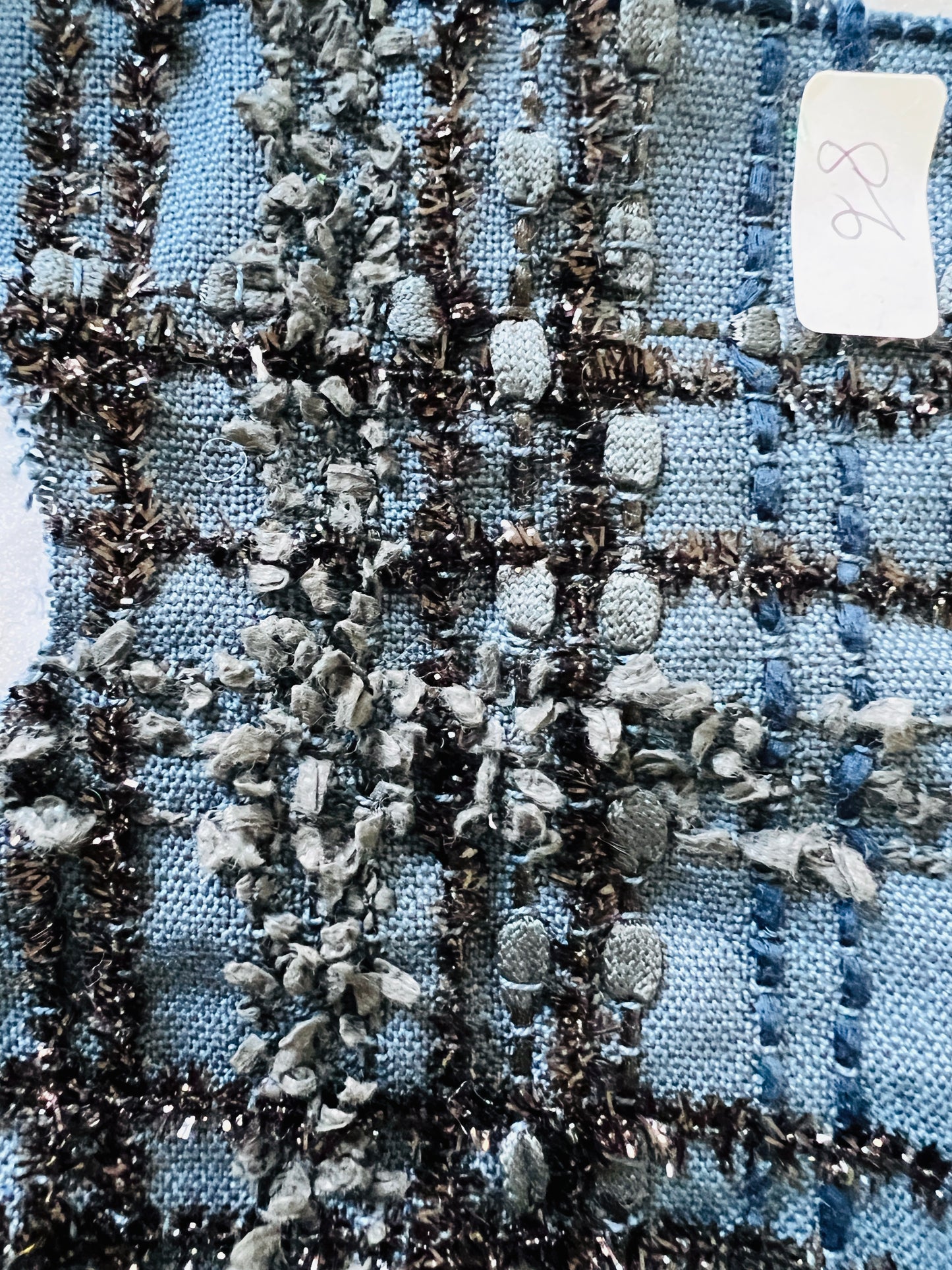 Tailormade fabric- Linton Tweeds- blue/ green