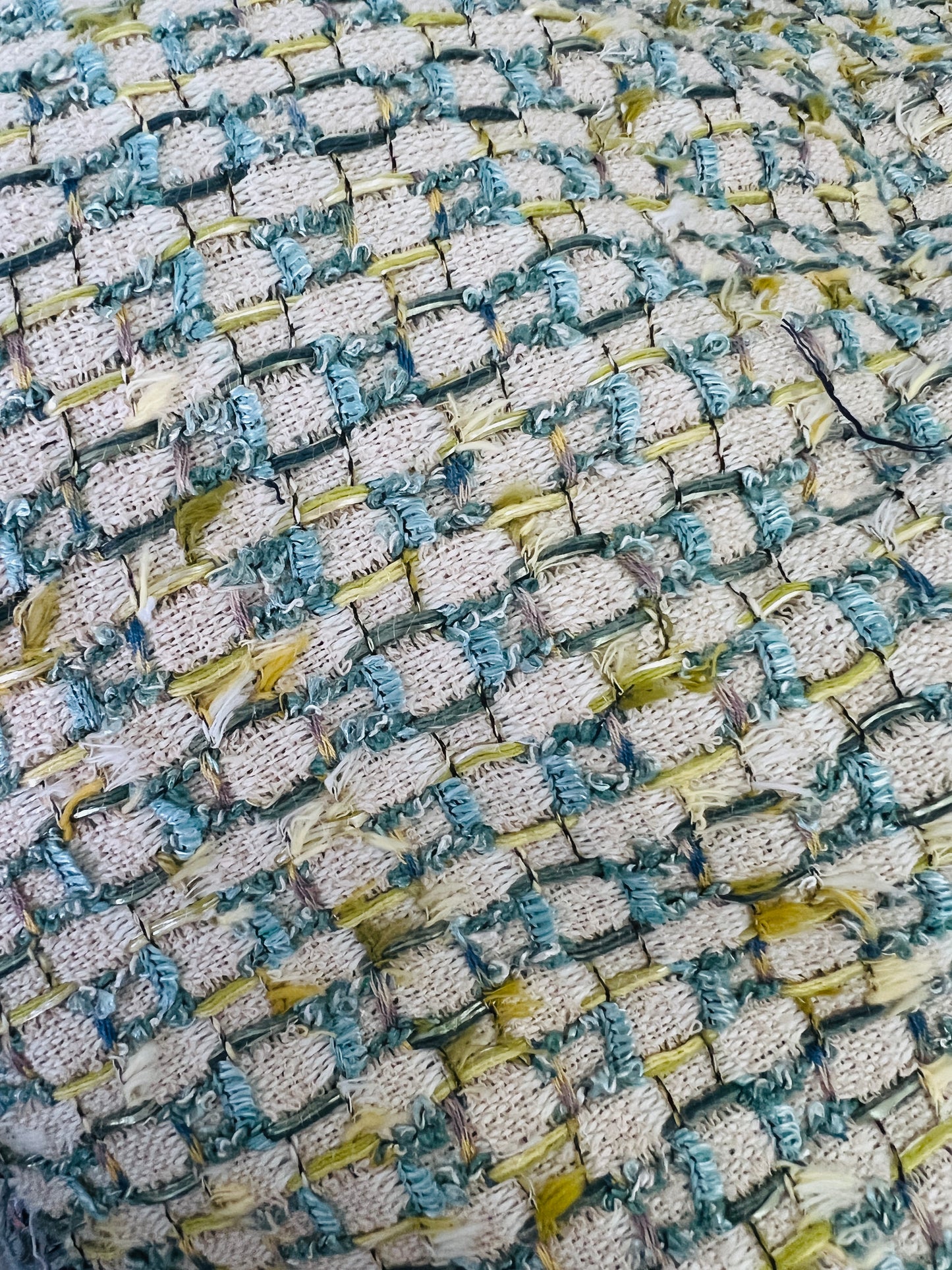 Tailormade fabric- Linton Tweeds- blue/ green