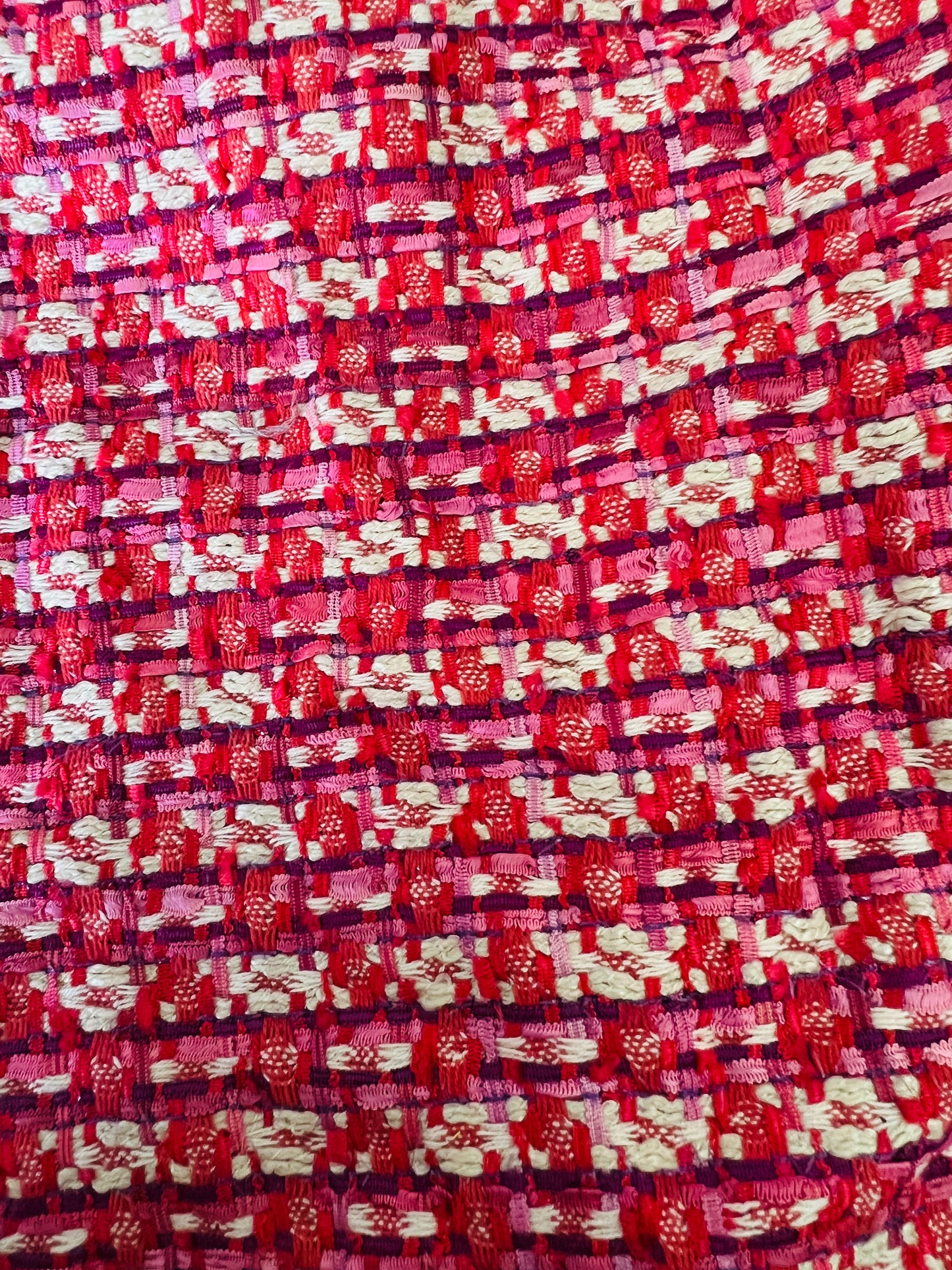 Tailormade fabric- Linton Tweeds- yellow/ orange/ red