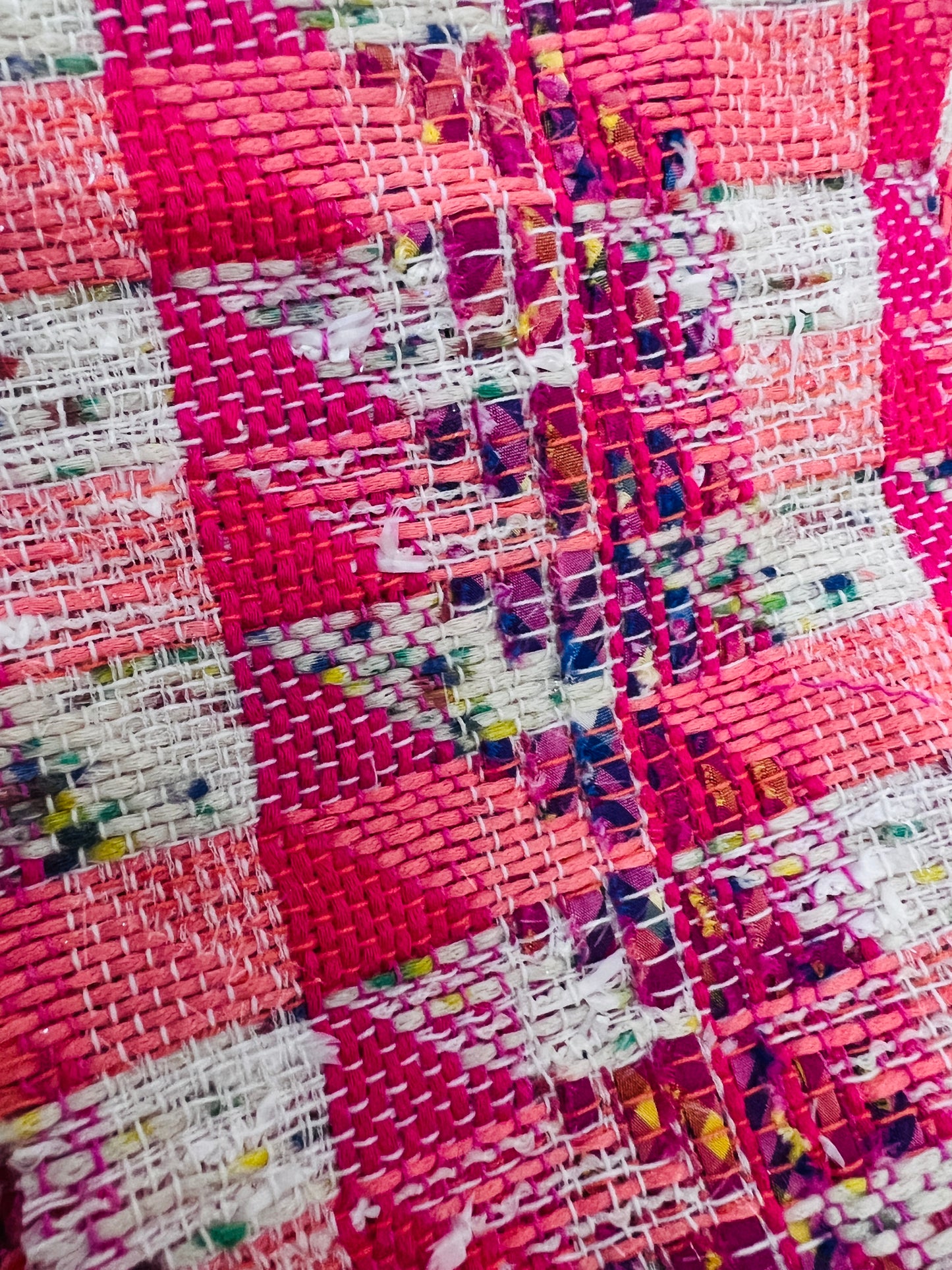 Tailormade fabric: Linton tweeds- pink/ purple