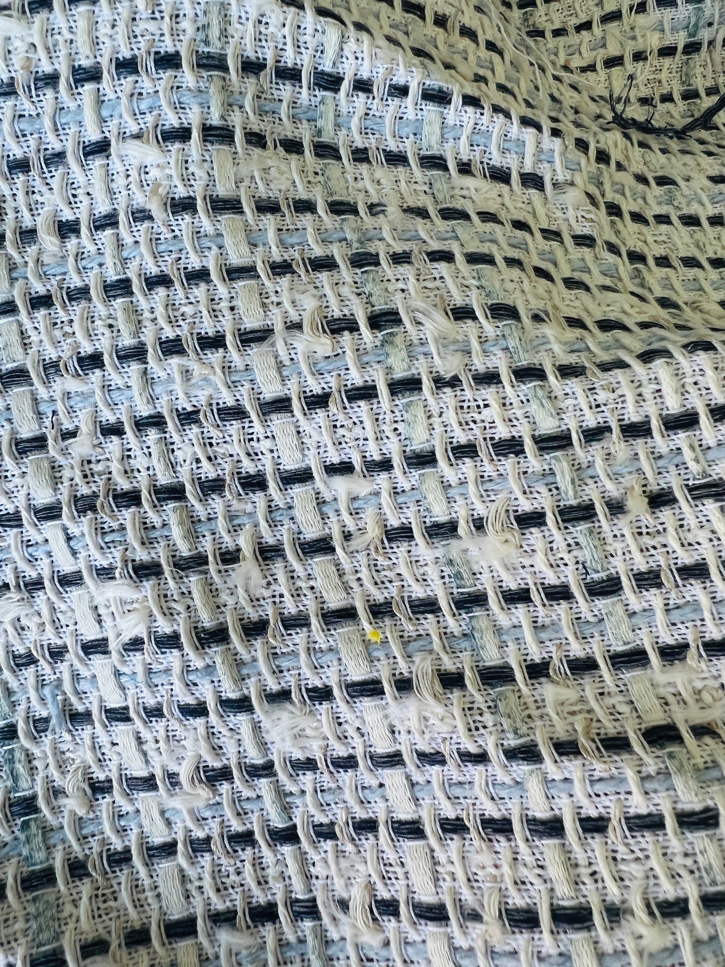 Tailormade fabric- Linton Tweeds- blue/ green