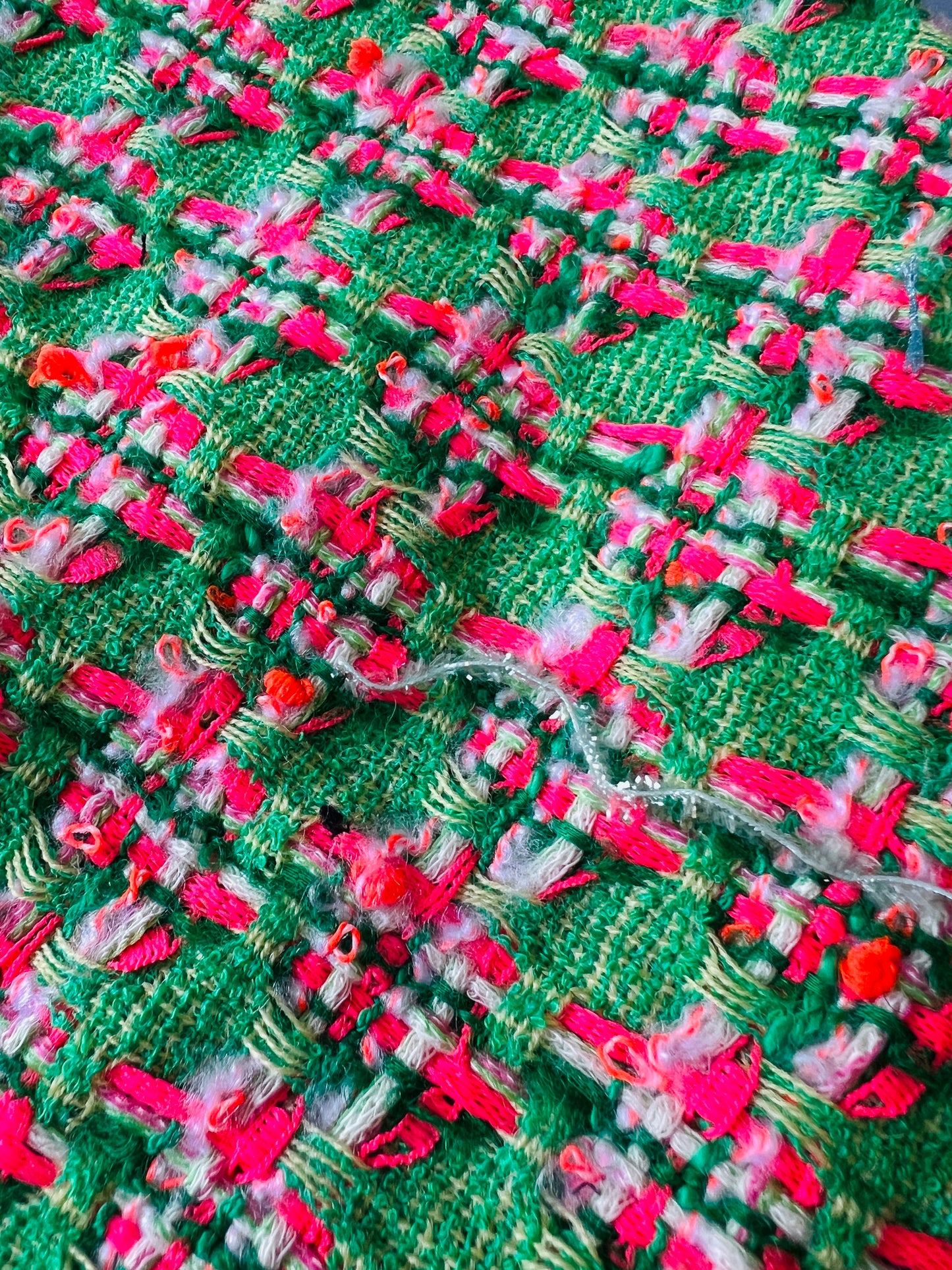 Tailormade fabric- Linton Tweeds- blue/ green