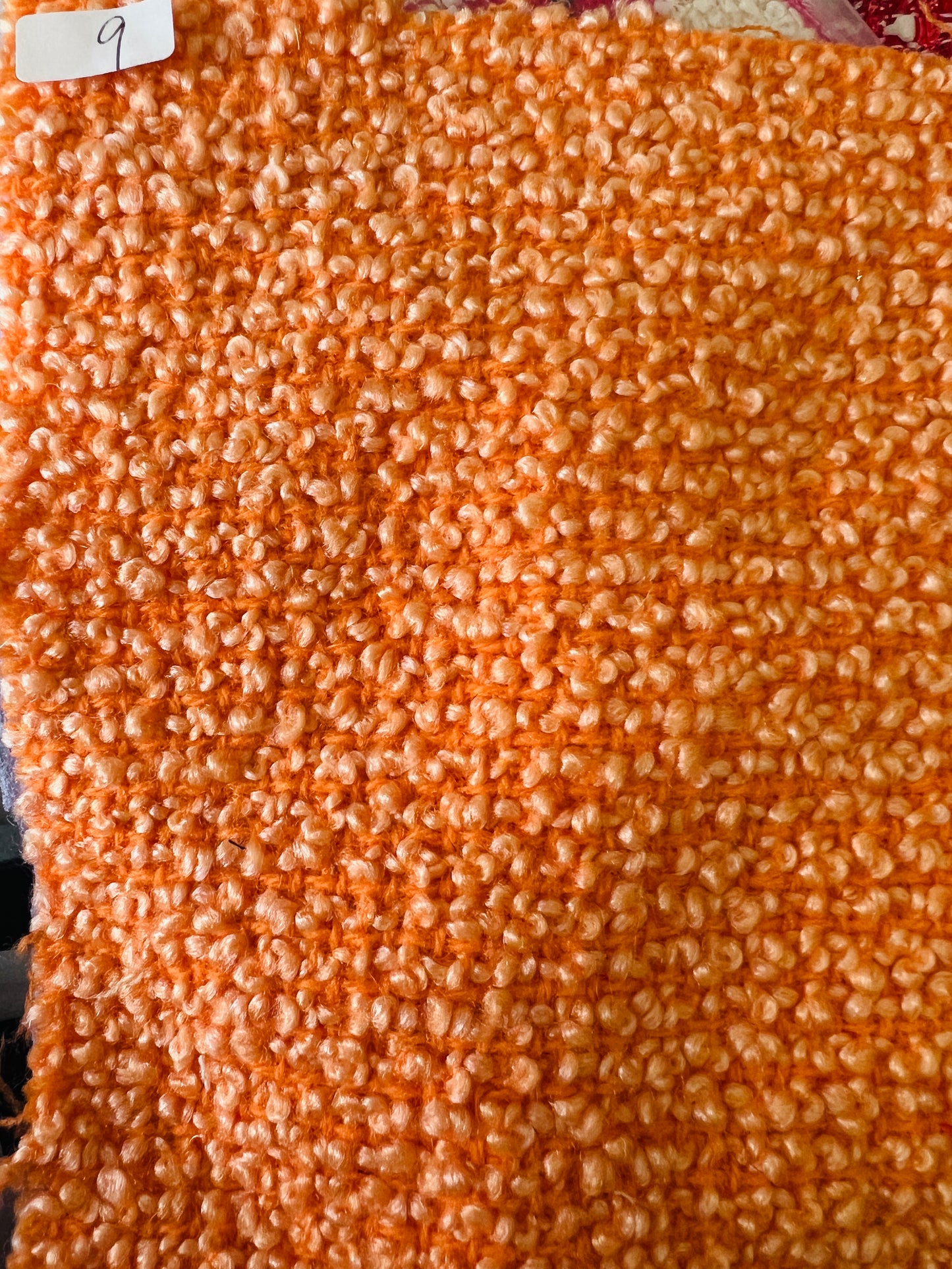 Tailormade fabric- Linton Tweeds- yellow/ orange/ red