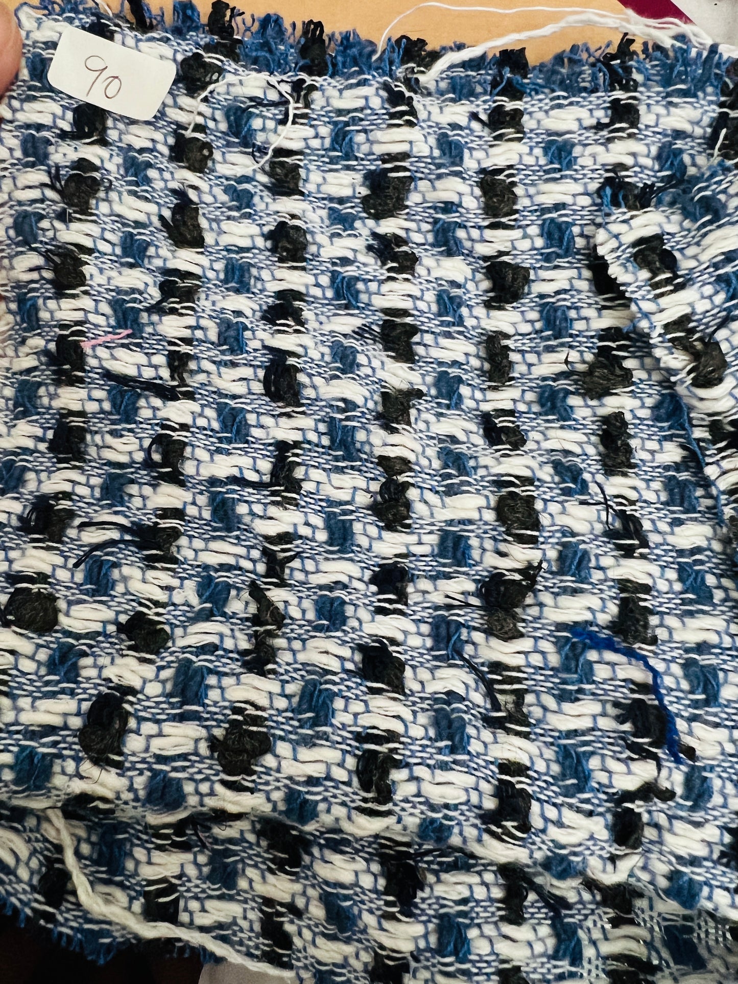 Tailormade fabric- Linton Tweeds- blue/ green
