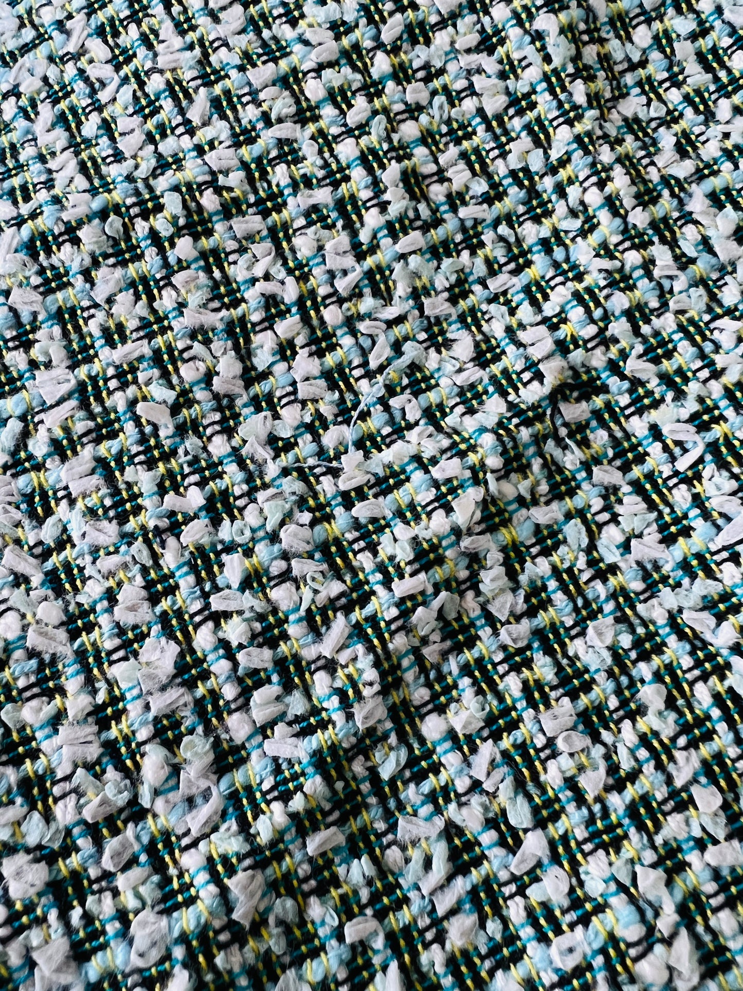 Tailormade fabric- Linton Tweeds- blue/ green