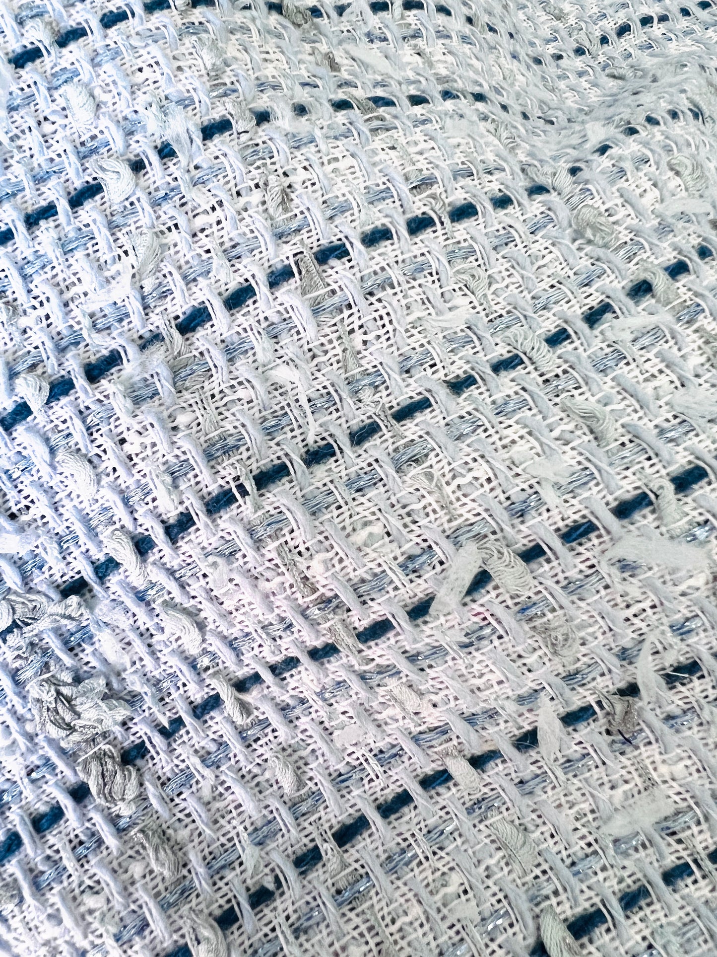 Tailormade fabric- Linton Tweeds- blue/ green