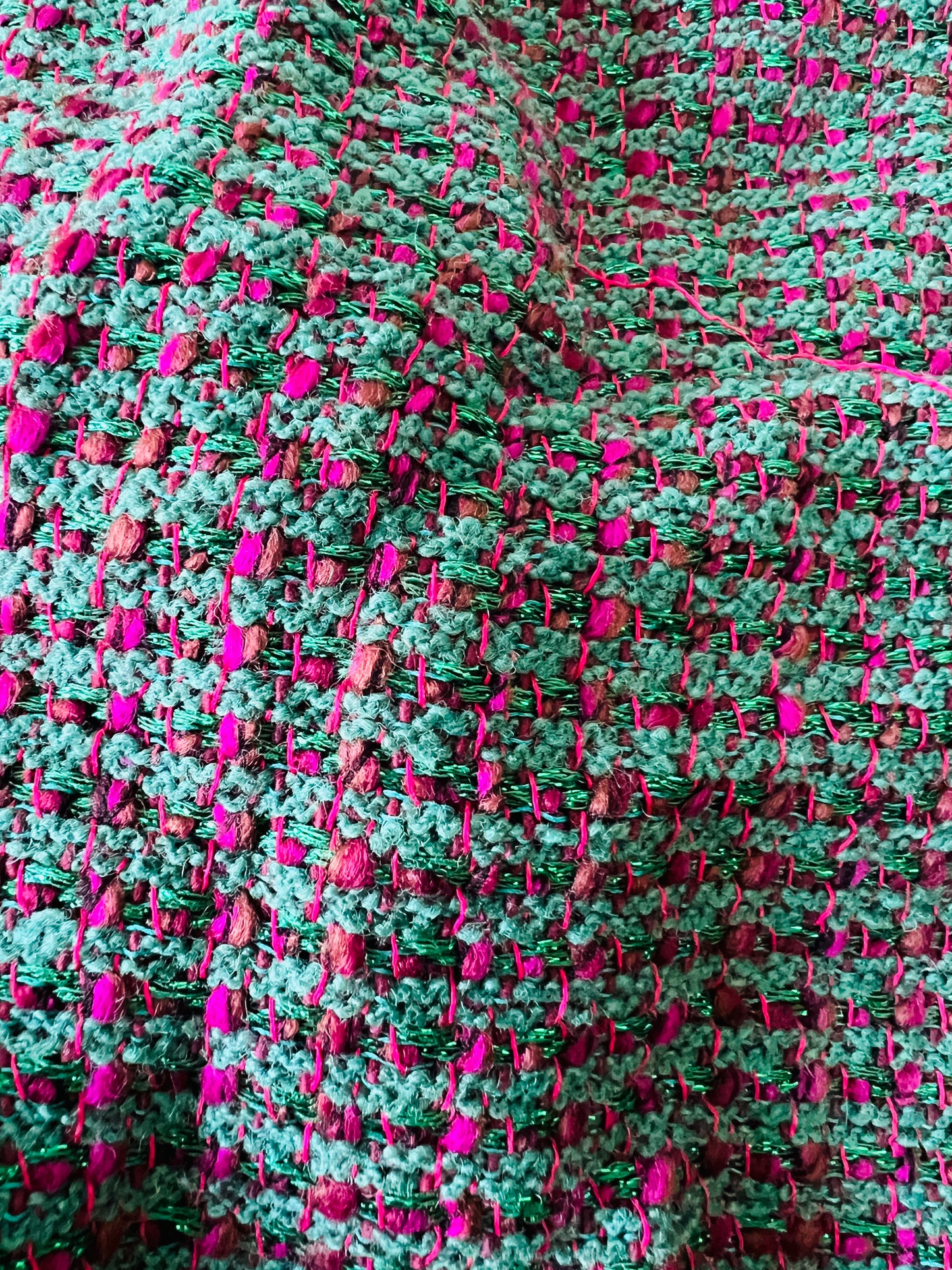 Tailormade fabric- Linton Tweeds- blue/ green