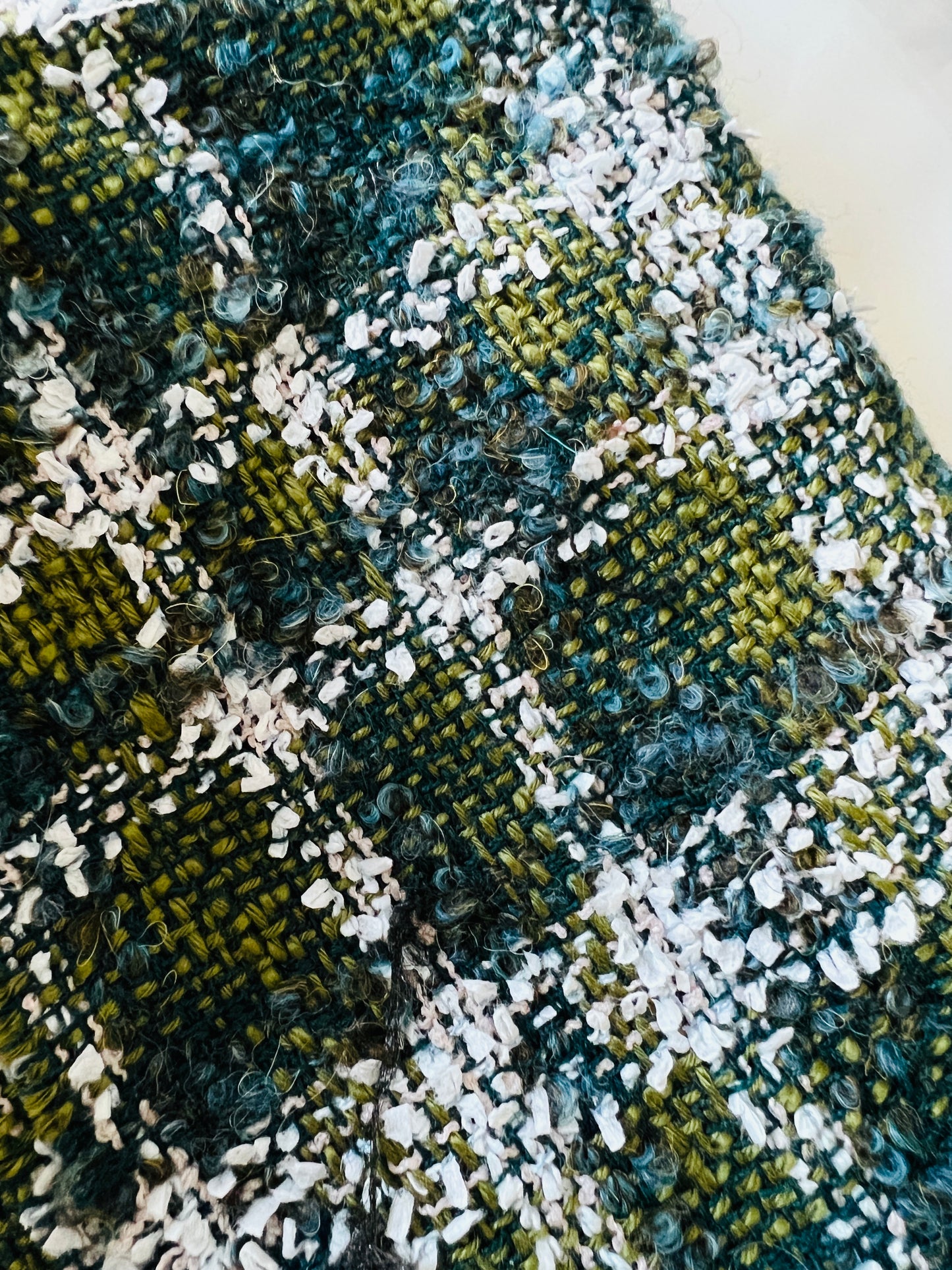 Tailormade fabric- Linton Tweeds- blue/ green