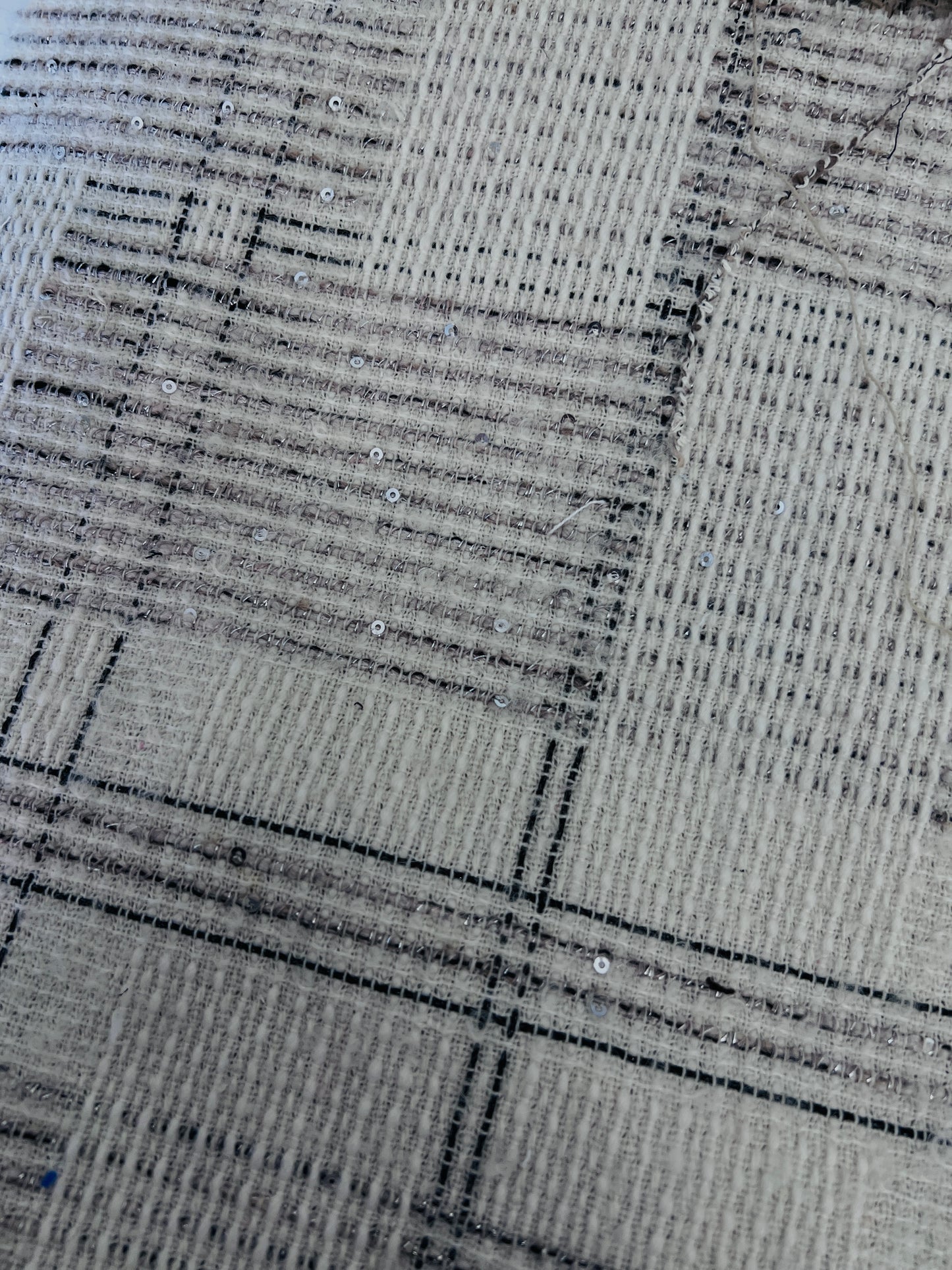 Tailormade fabric - Linton Tweeds- Natural Colour